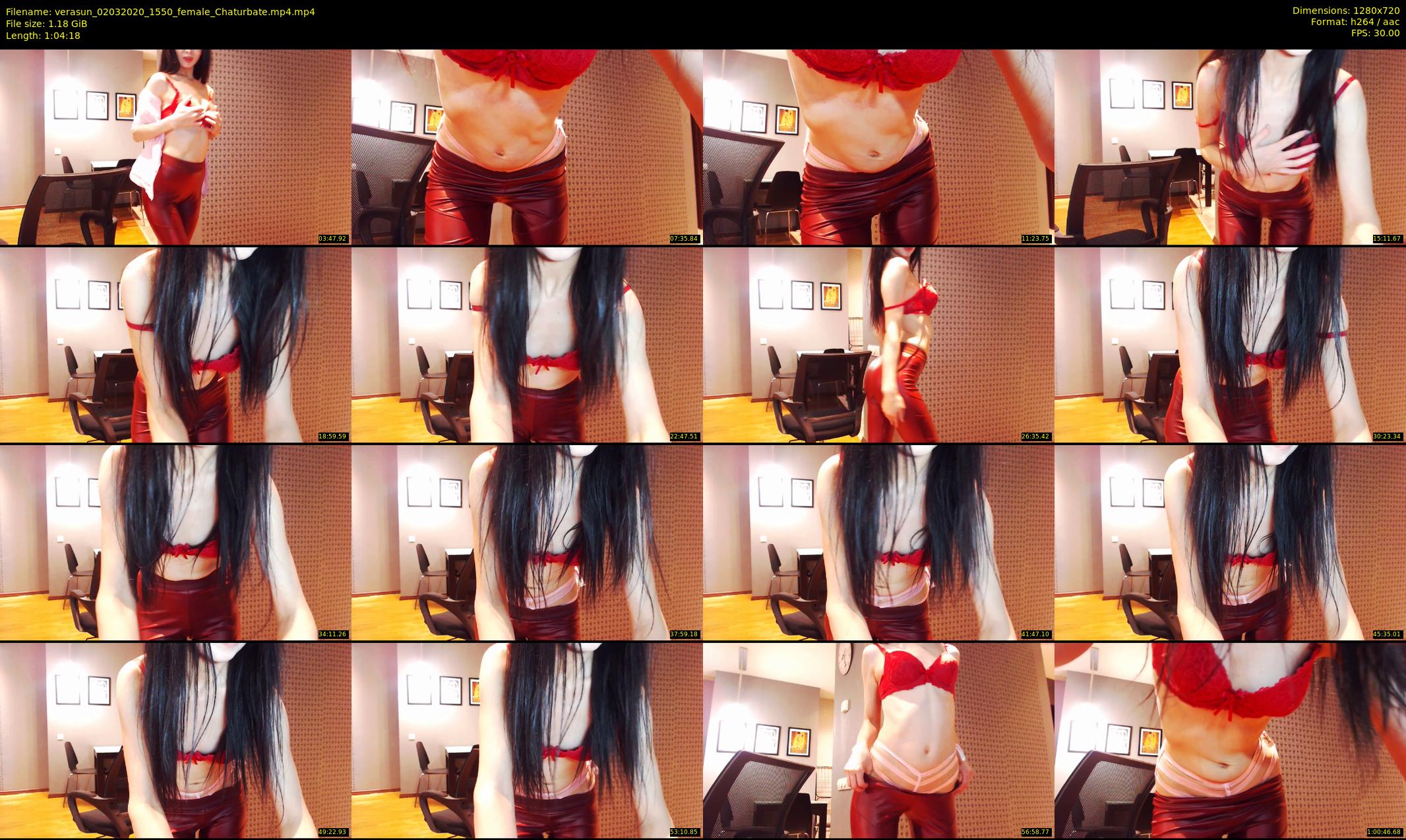 verasun — 65 minute Chaturbate female cam show recording, 720p, Mar 2, 2020