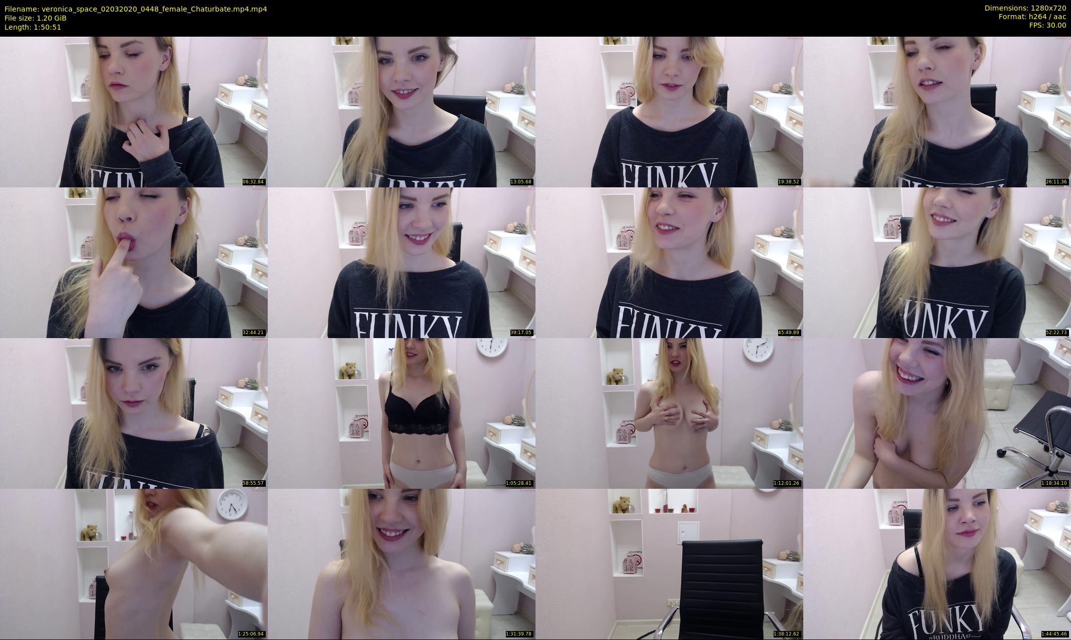 veronica_space — 111 minute Chaturbate female cam show recording, 720p, Mar 2, 2020