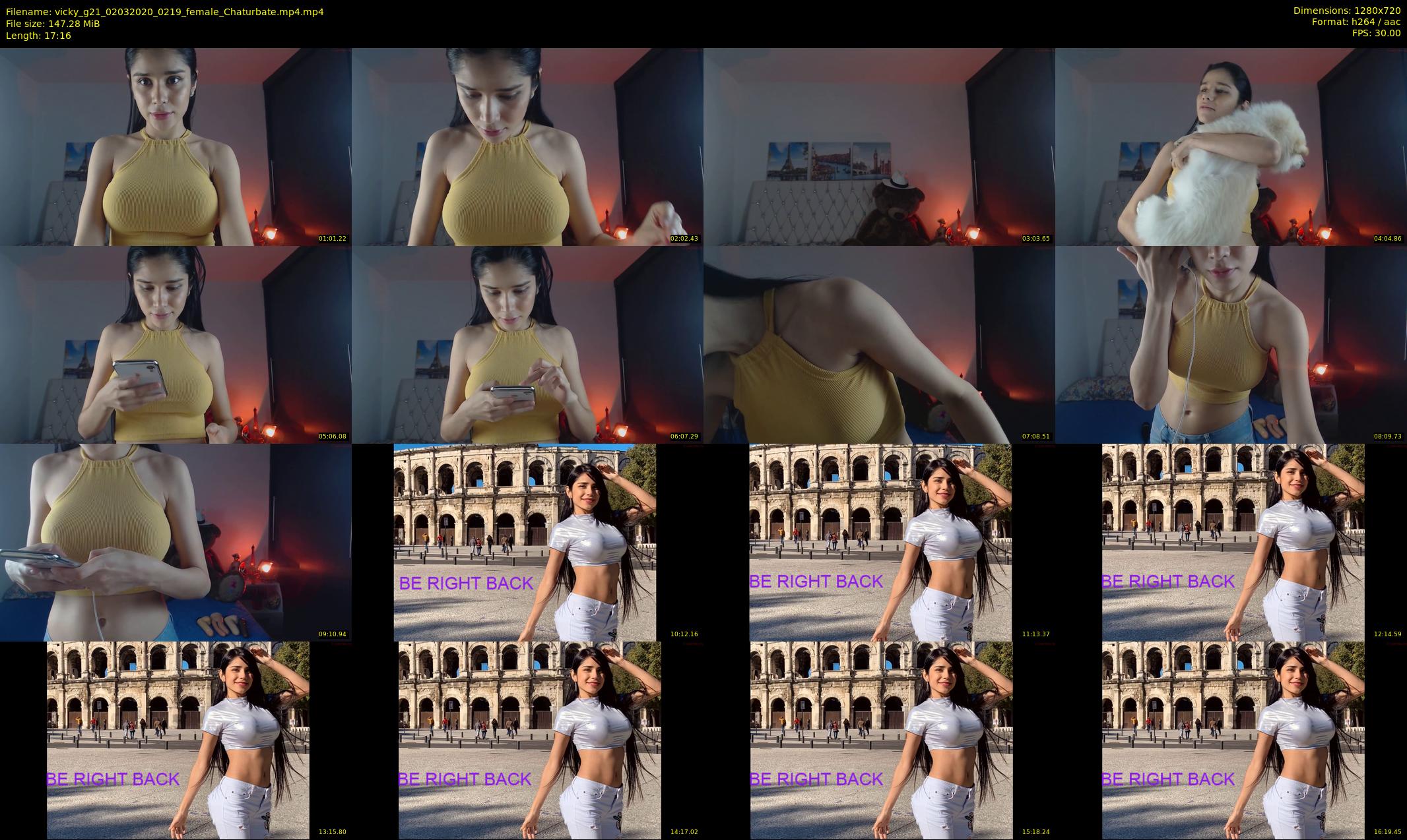 vicky_g21 — 18 minute Chaturbate female cam show recording, 720p, Mar 2, 2020