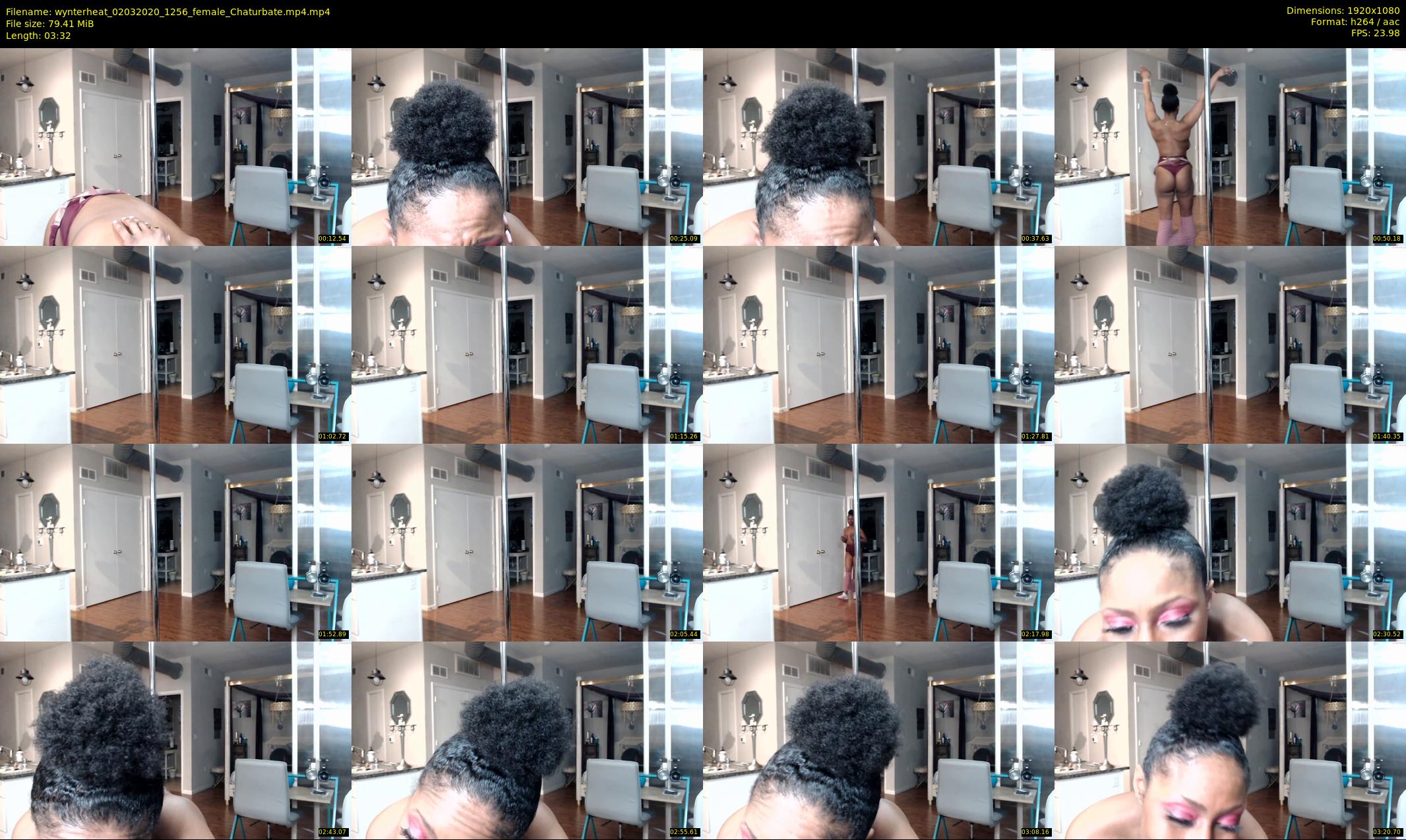 wynterheat — 4 minute Chaturbate female cam show recording, 1080p, Mar 2, 2020