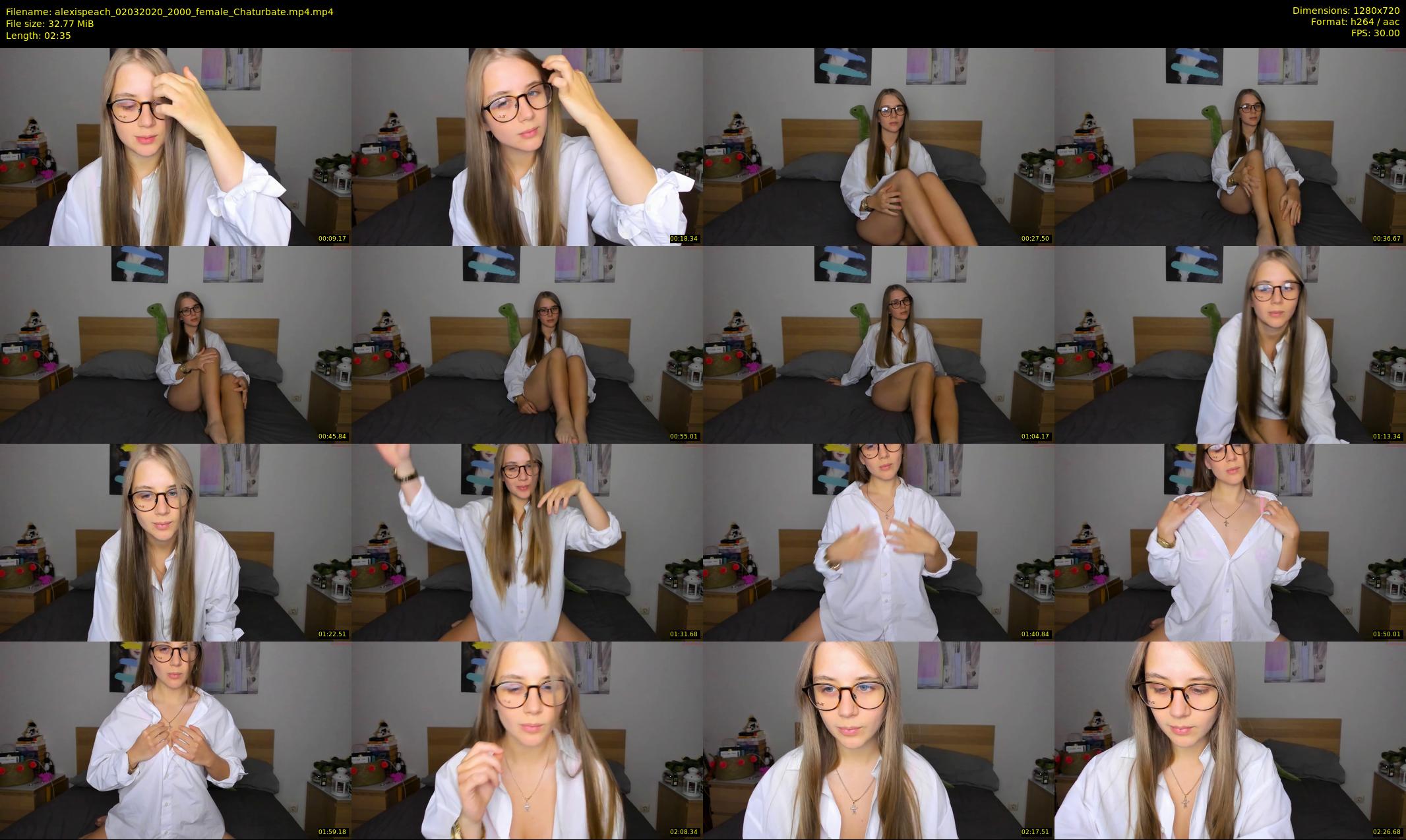 alexispeach — 3 minute Chaturbate female cam show recording, 720p, Mar 2, 2020
