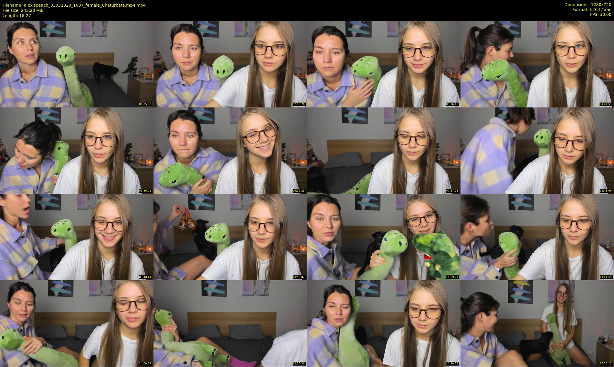 alexispeach — 19 minute Chaturbate female cam show recording, 720p, Mar 3, 2020