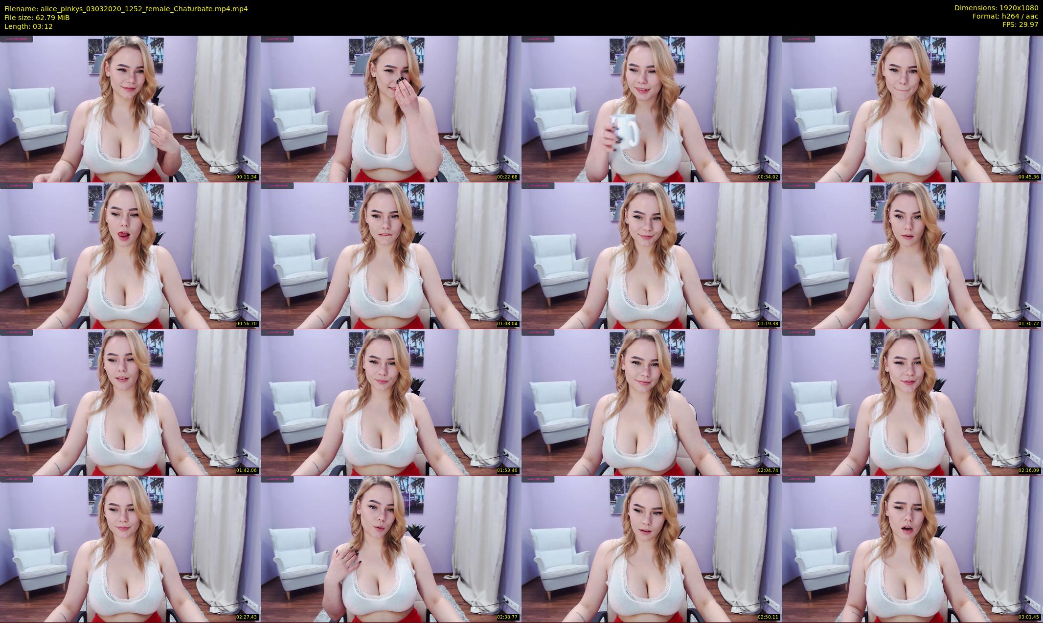 alice_pinkys — 4 minute Chaturbate female cam show recording, 1080p, Mar 3, 2020