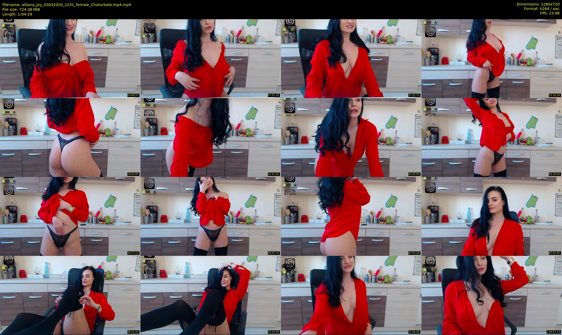 alliana_joy — 65 minute Chaturbate female cam show recording, 720p, Mar 3, 2020