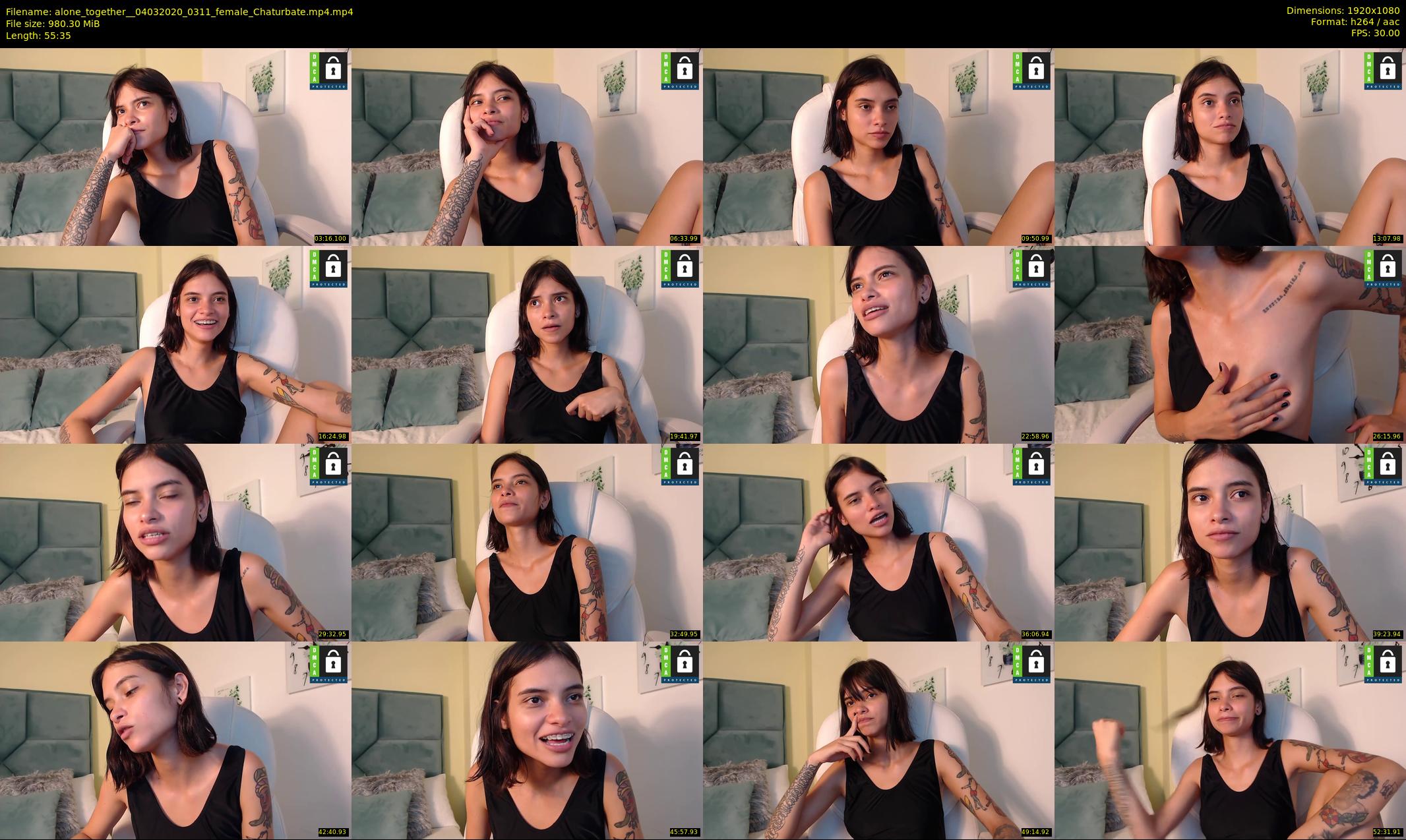 alone_together_ — 56 minute Chaturbate female cam show recording, 1080p, Mar 4, 2020