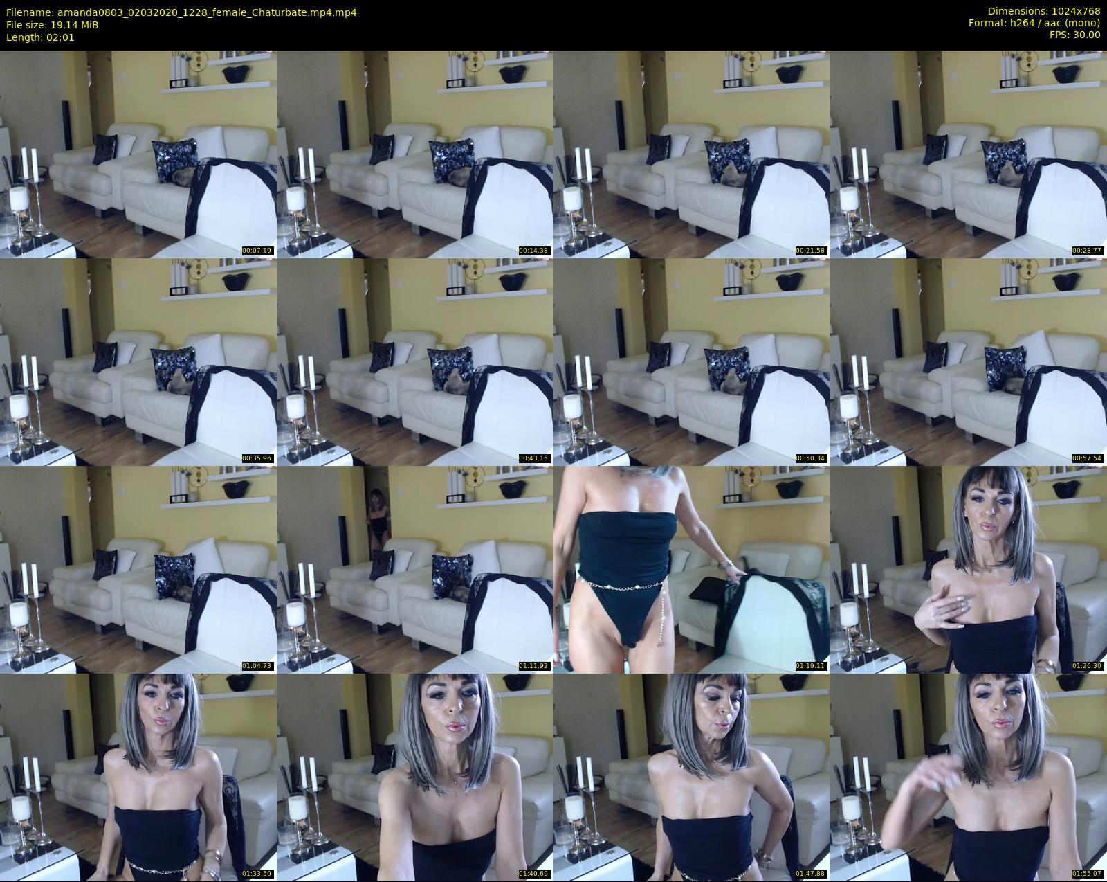 amanda0803 — 3 minute Chaturbate female cam show recording, 720p, Mar 2, 2020