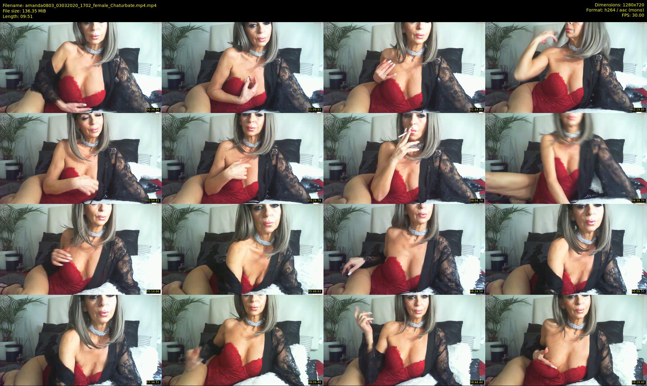 amanda0803 — 10 minute Chaturbate female cam show recording, 720p, Mar 3, 2020