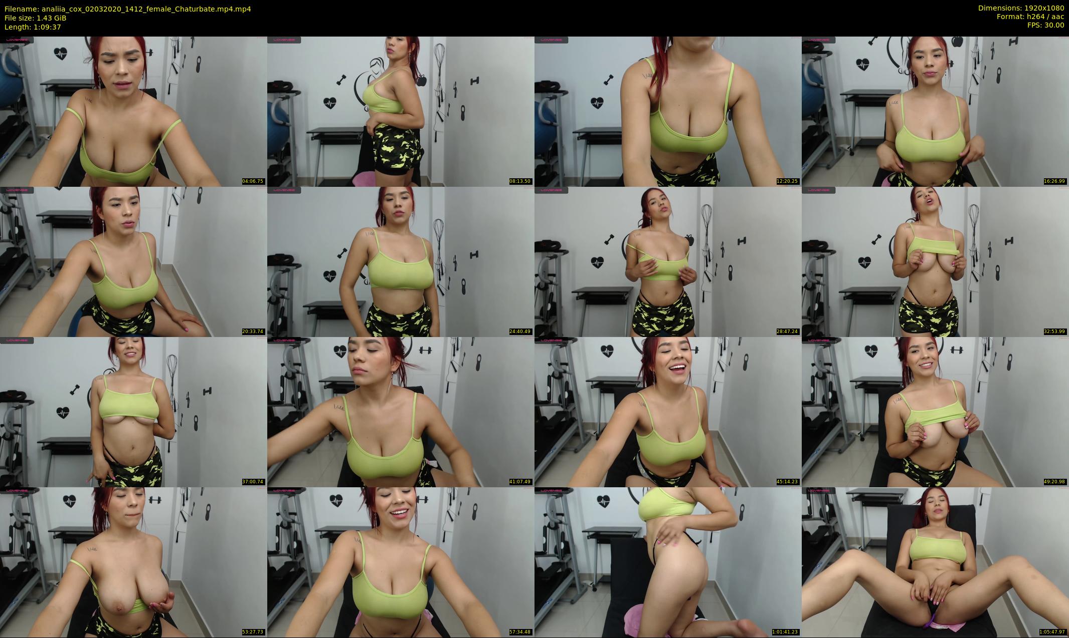 analiia_cox — 70 minute Chaturbate female cam show recording, 1080p, Mar 2, 2020
