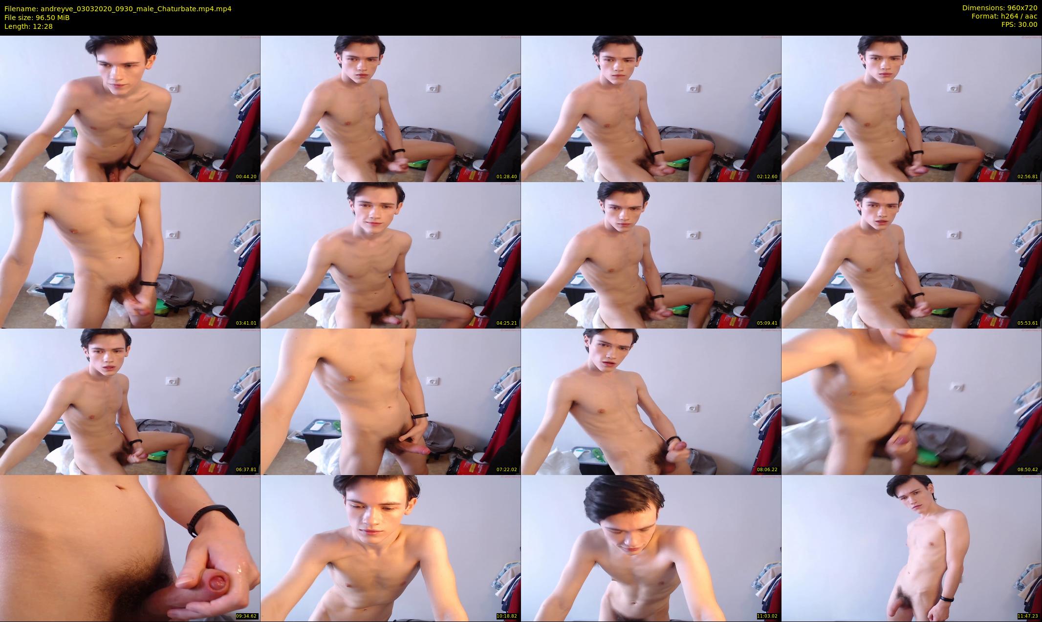 andreyve — 13 minute Chaturbate male cam show recording, 720p, Mar 3, 2020