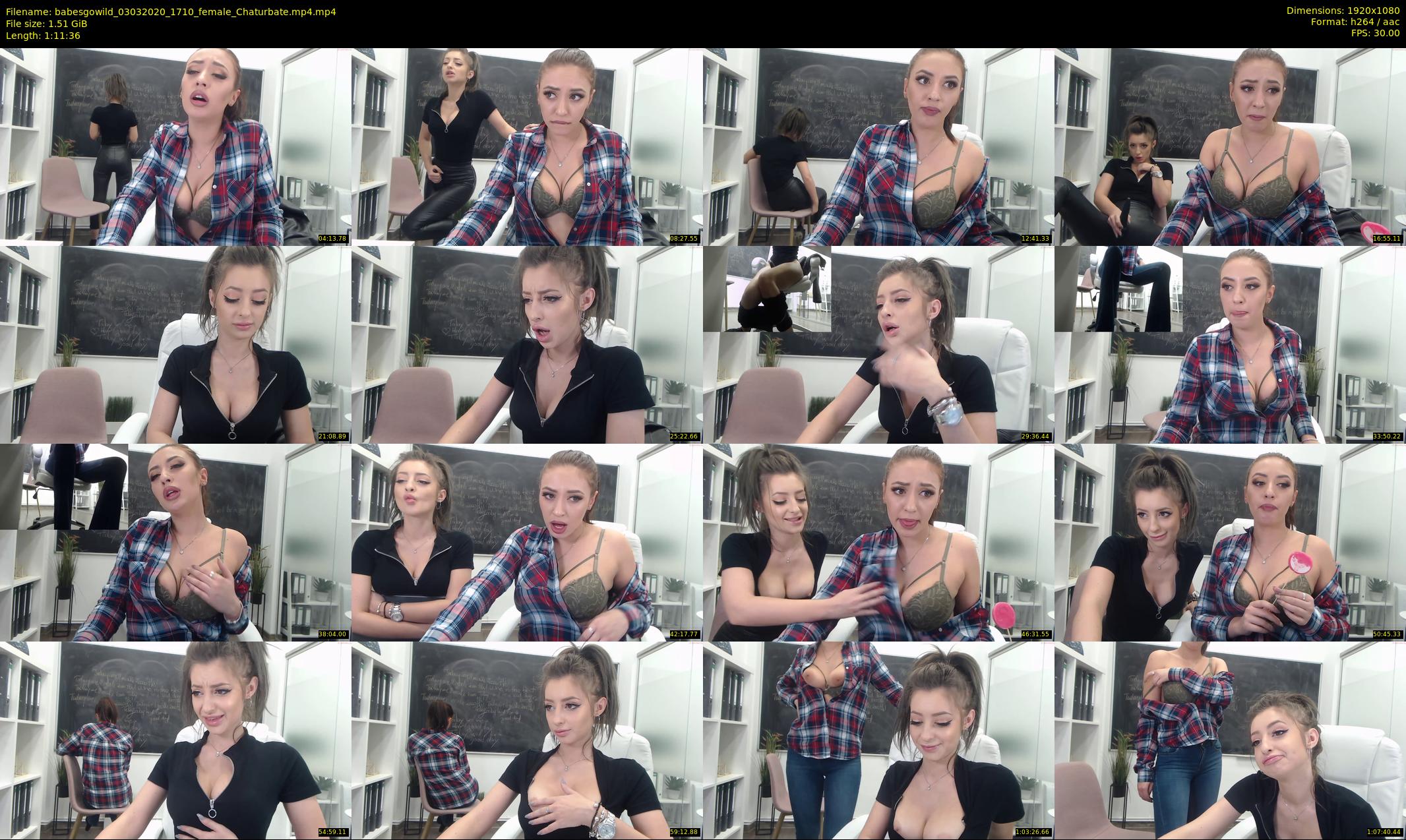 babesgowild — 72 minute Chaturbate couple cam show recording, 1080p, Mar 3, 2020