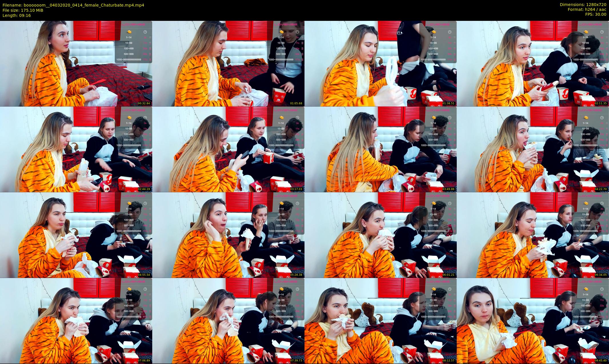 boooooom_ — 10 minute Chaturbate female cam show recording, 720p, Mar 4, 2020