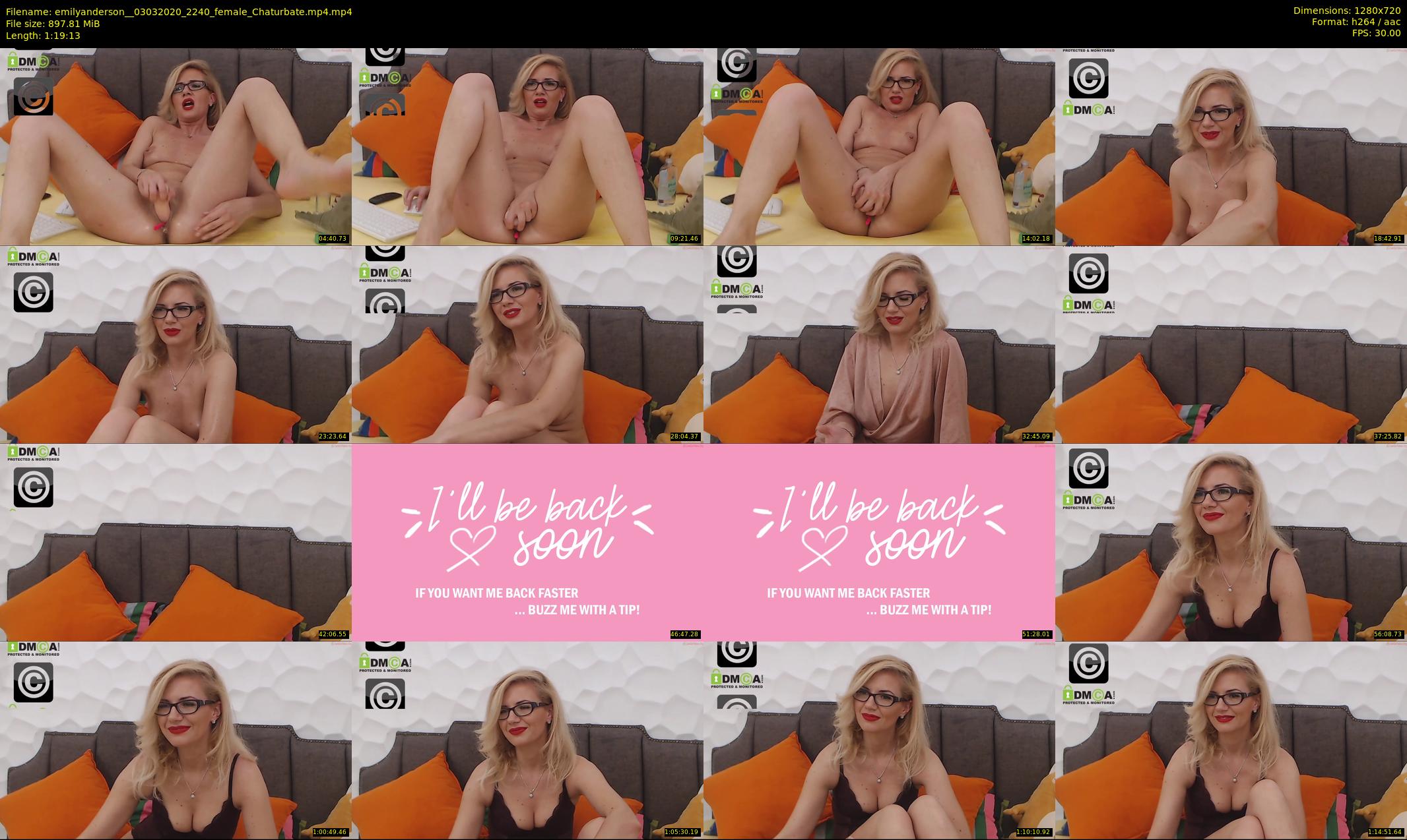 emilyanderson_ — 80 minute Chaturbate female cam show recording, 720p, Mar 3, 2020
