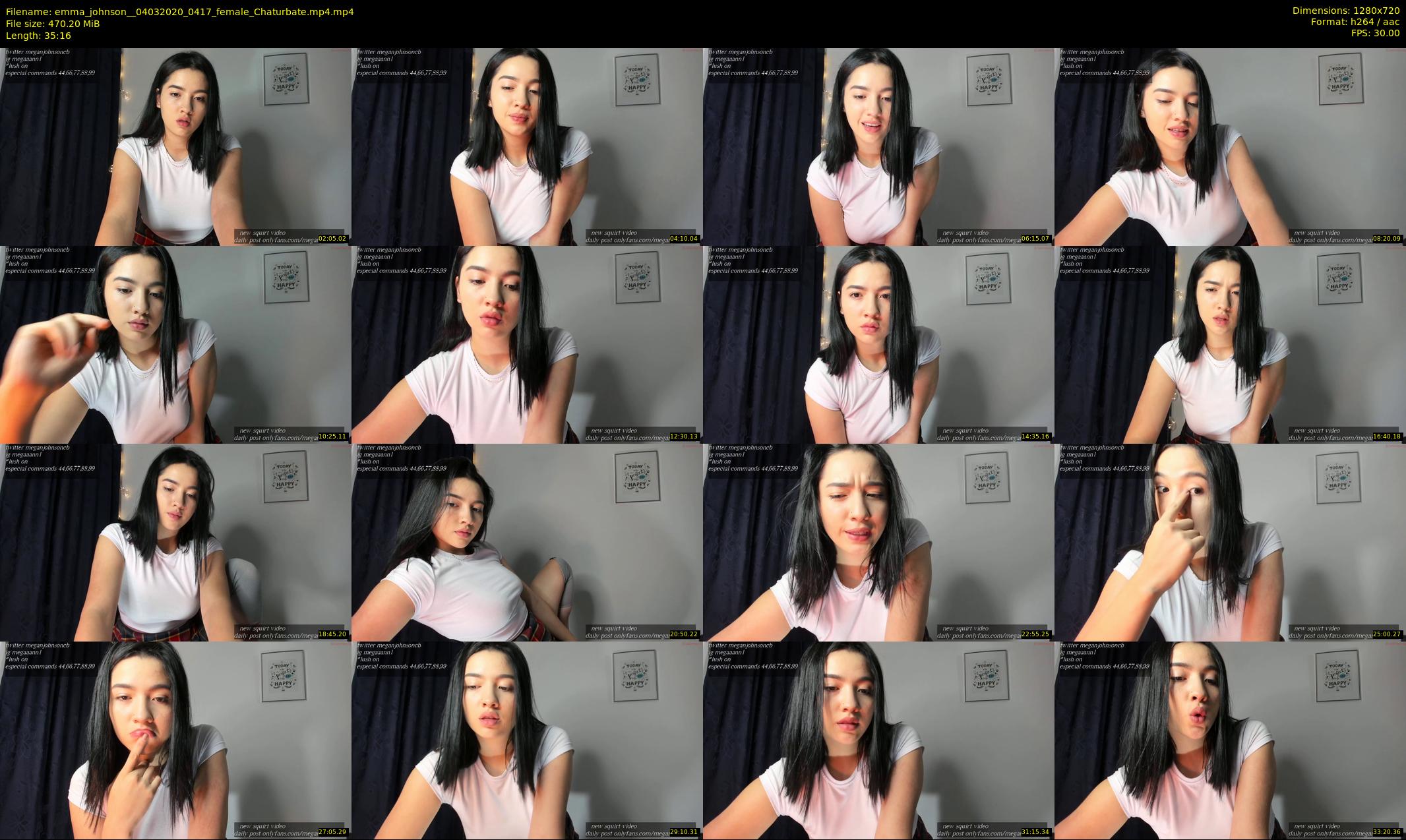 emma_johnson_ — 36 minute Chaturbate female cam show recording, 720p, Mar 4, 2020