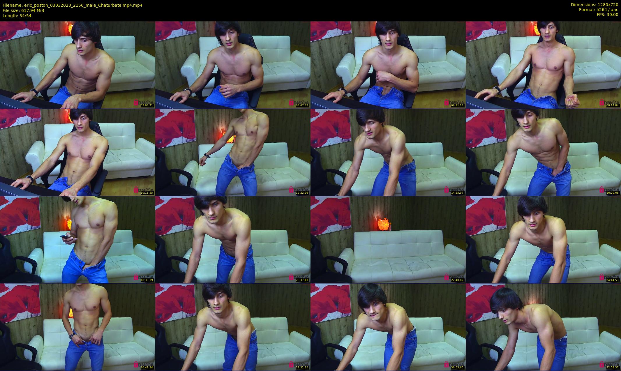 eric_poston — 35 minute Chaturbate male cam show recording, 720p, Mar 3, 2020