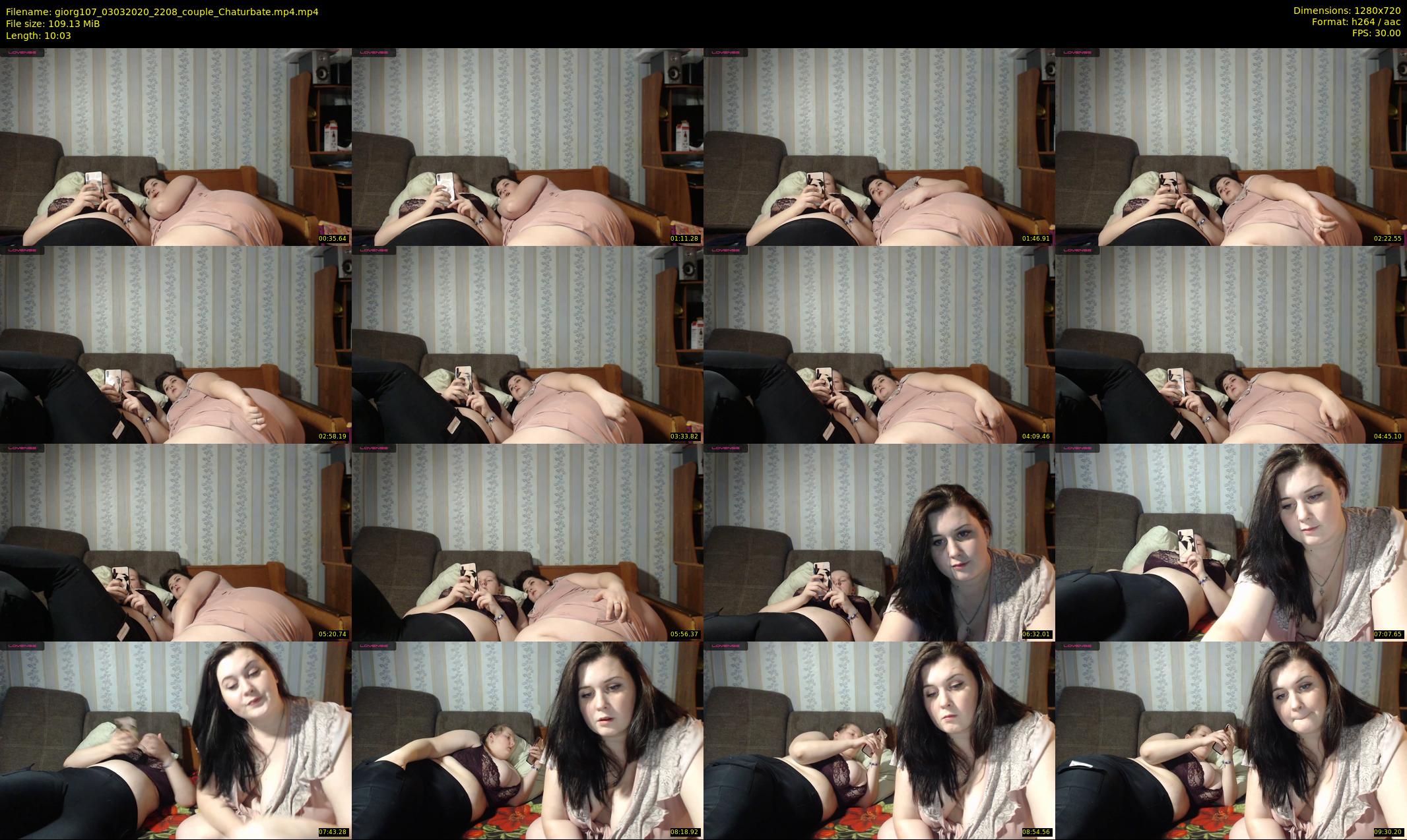 giorg107 — 11 minute Chaturbate couple cam show recording, 720p, Mar 3, 2020
