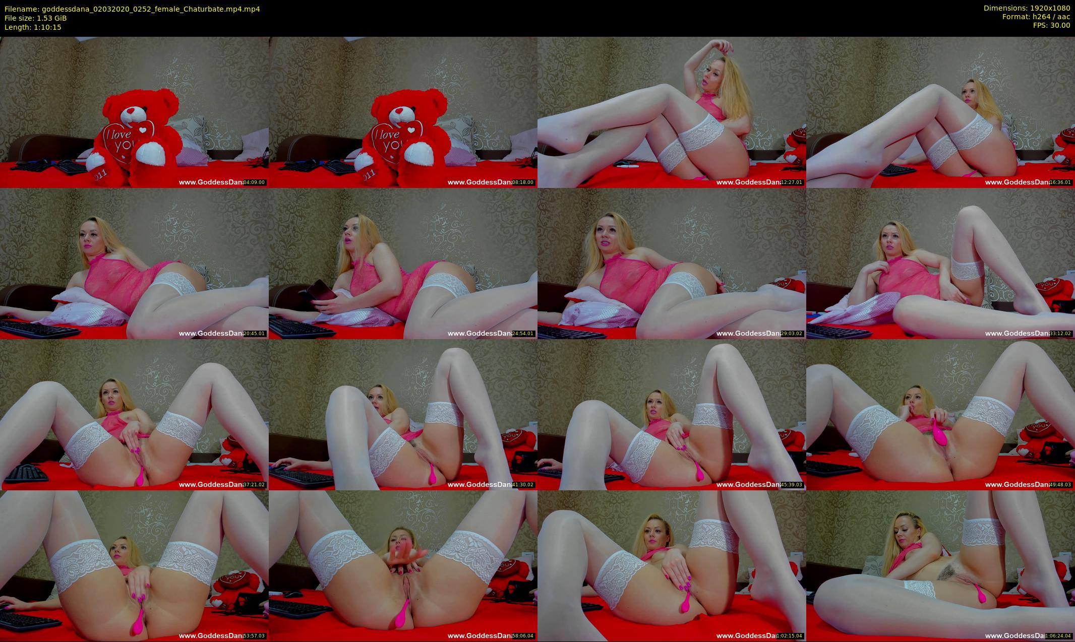 goddessdana — 71 minute Chaturbate female cam show recording, 1080p, Mar 2, 2020