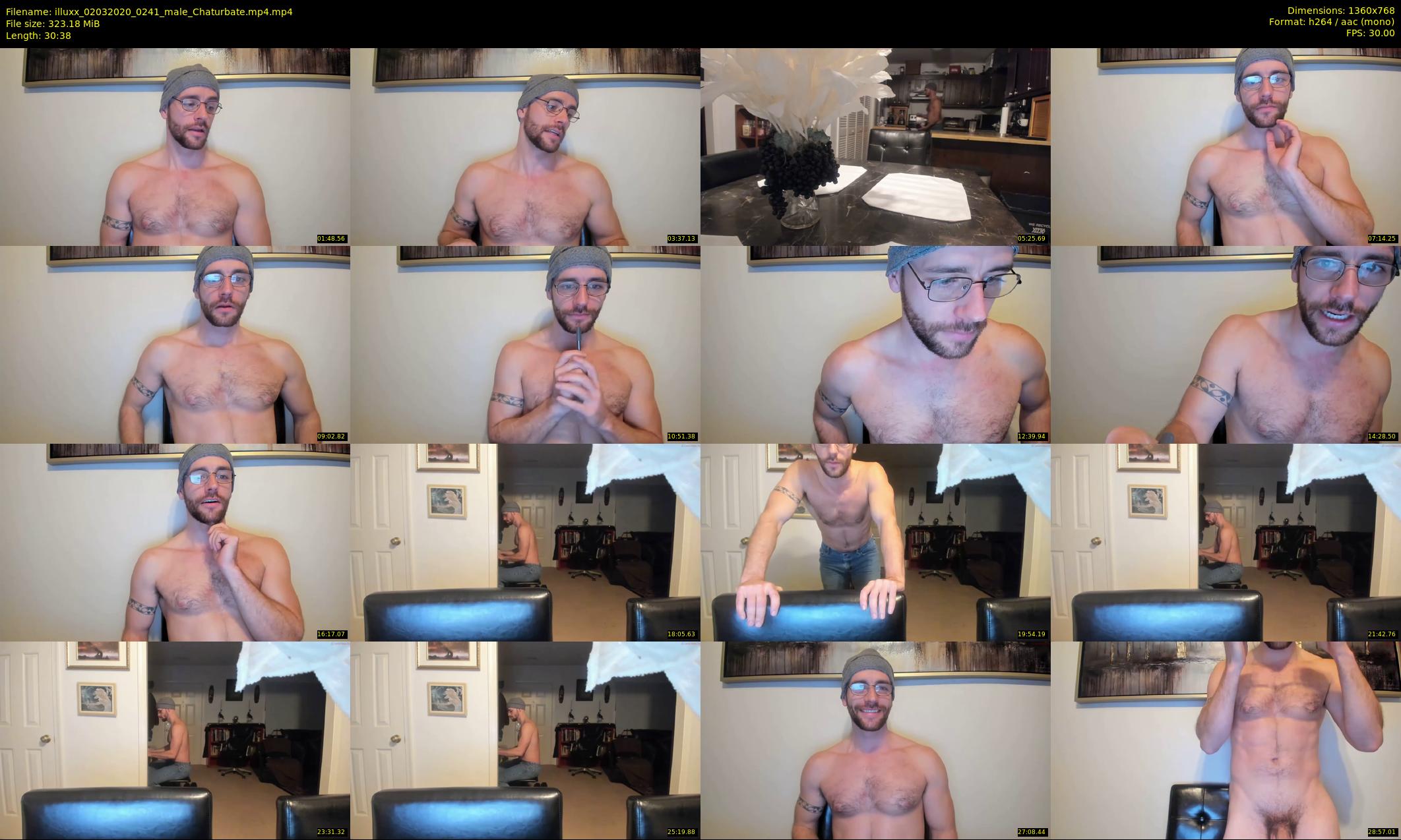 illuxx — 31 minute Chaturbate male cam show recording, 720p, Mar 2, 2020
