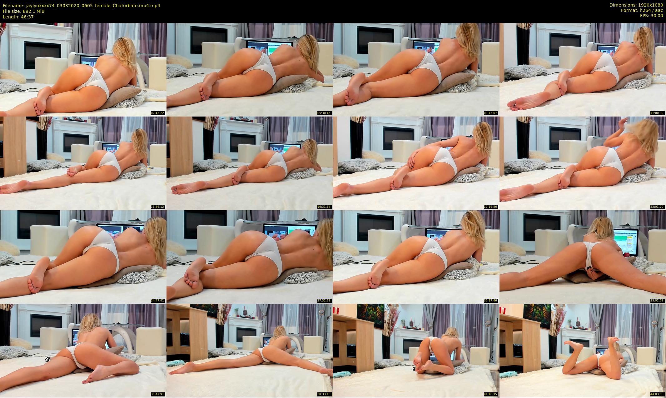 jaylynxxxx74 — 47 minute Chaturbate female cam show recording, 1080p, Mar 3, 2020