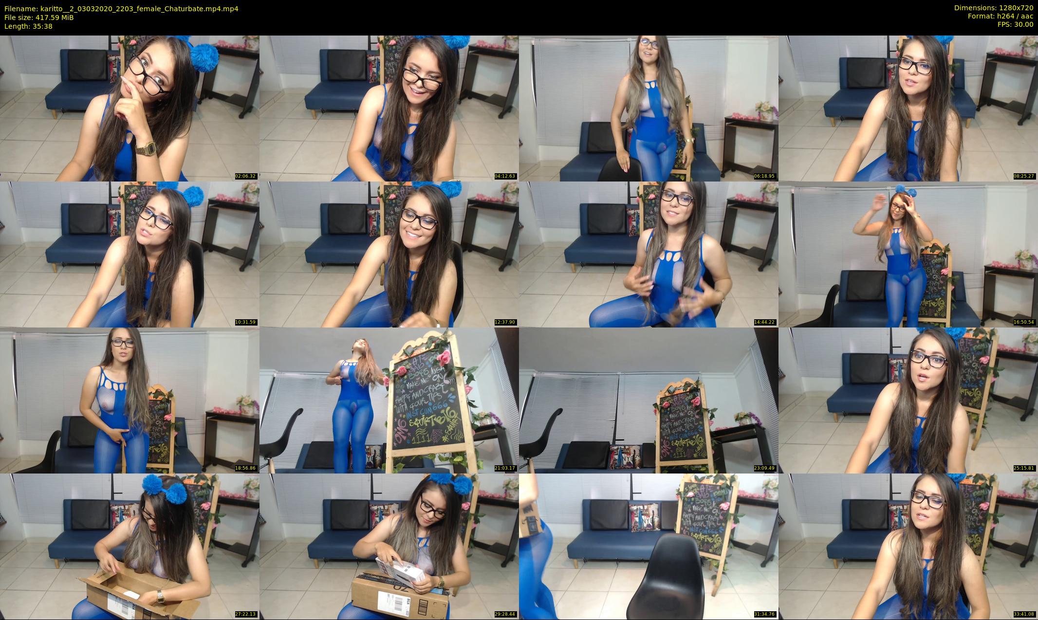 karitto__2 — 36 minute Chaturbate female cam show recording, 720p, Mar 3, 2020