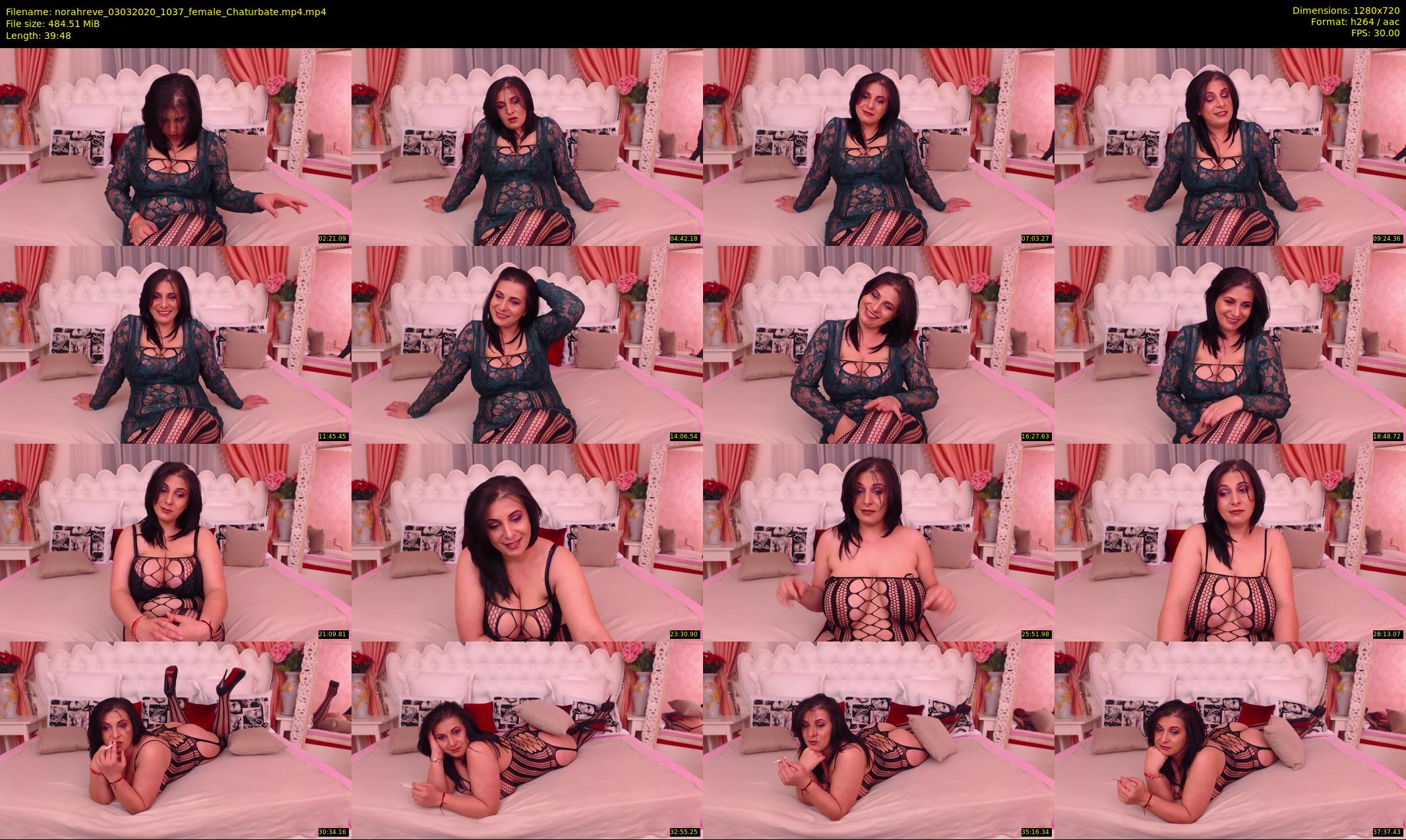norahreve — 40 minute Chaturbate female cam show recording, 720p, Mar 3, 2020