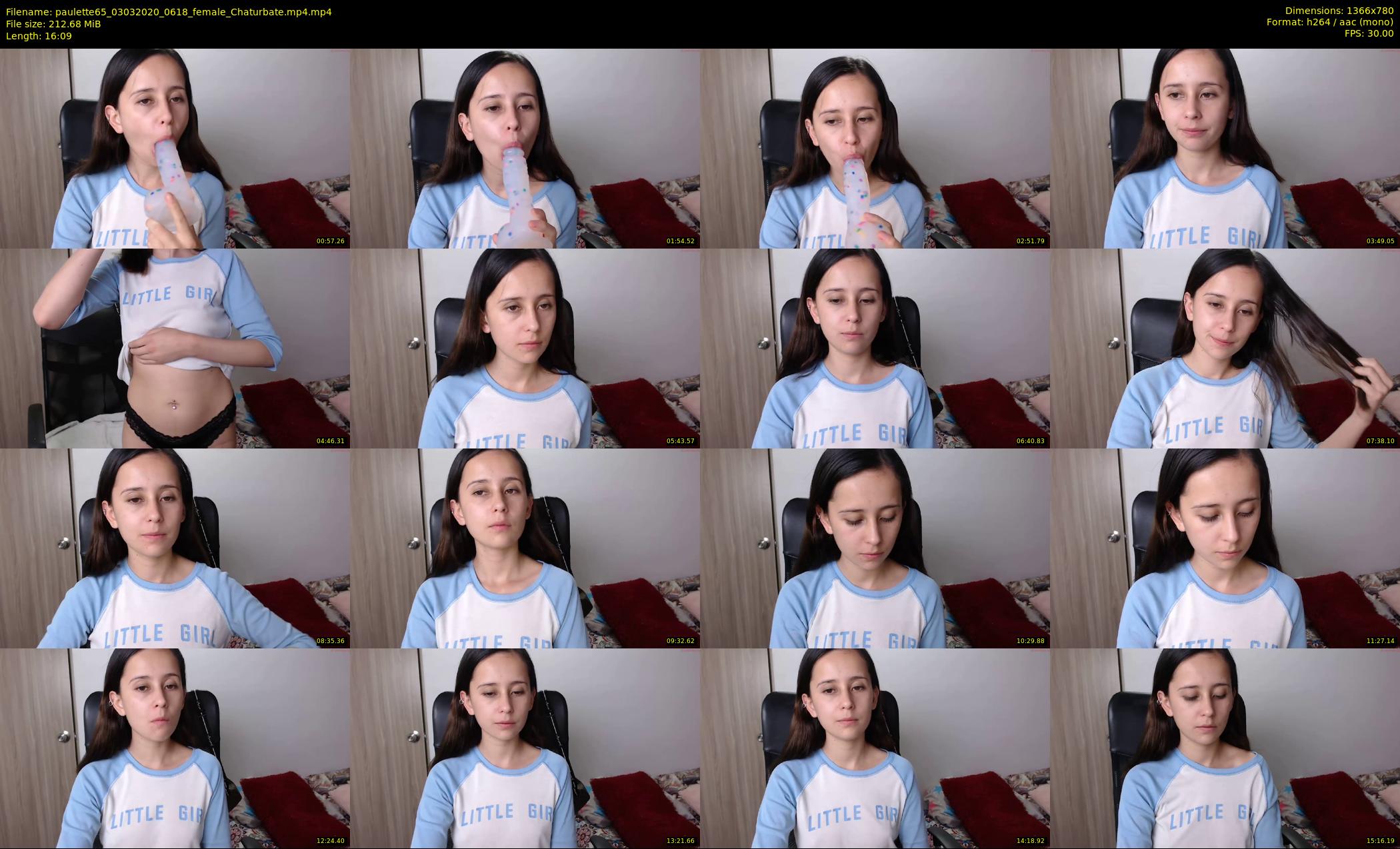 paulette65 — 17 minute Chaturbate female cam show recording, 720p, Mar 3, 2020