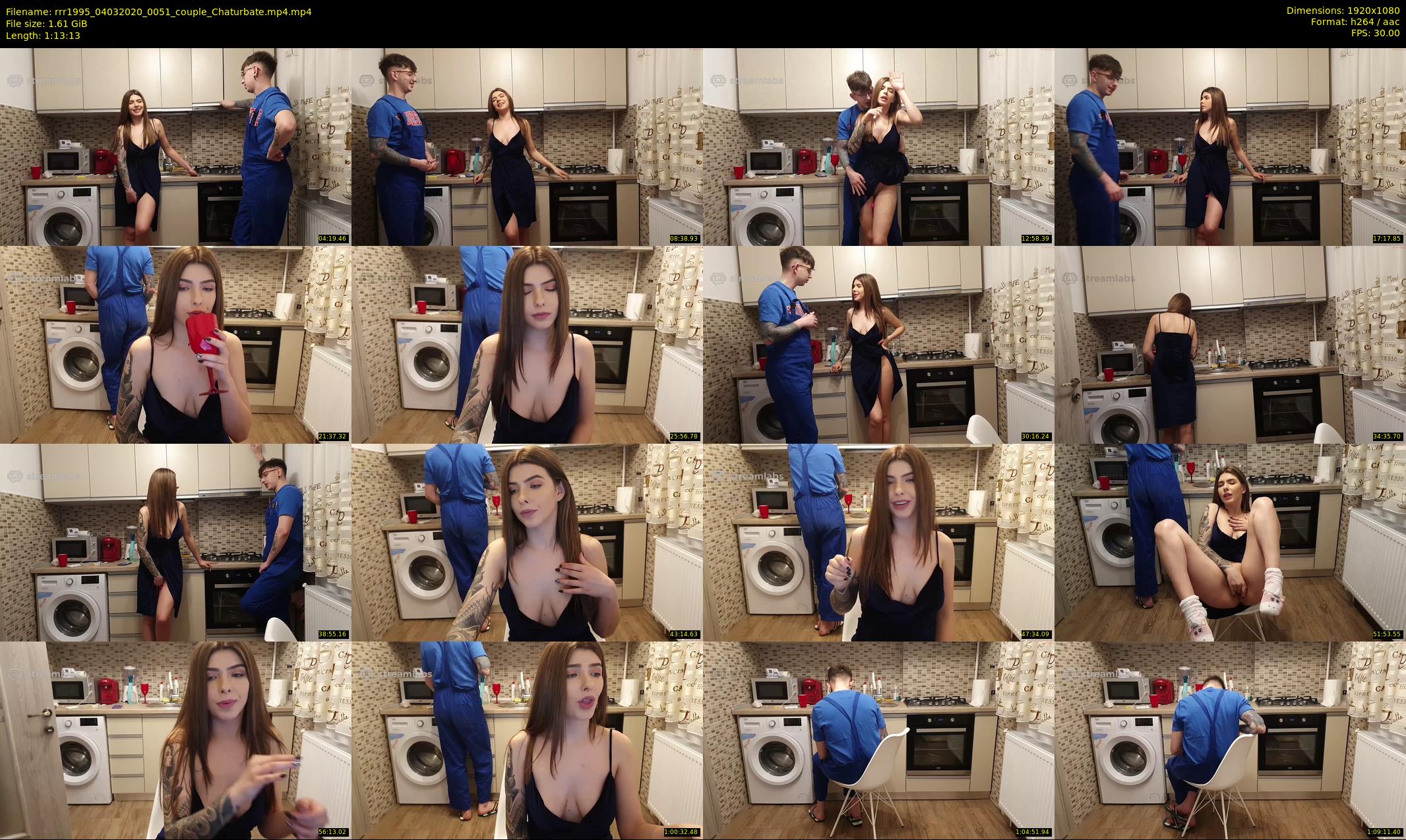 rrr1995 — 74 minute Chaturbate couple cam show recording, 1080p, Mar 4, 2020
