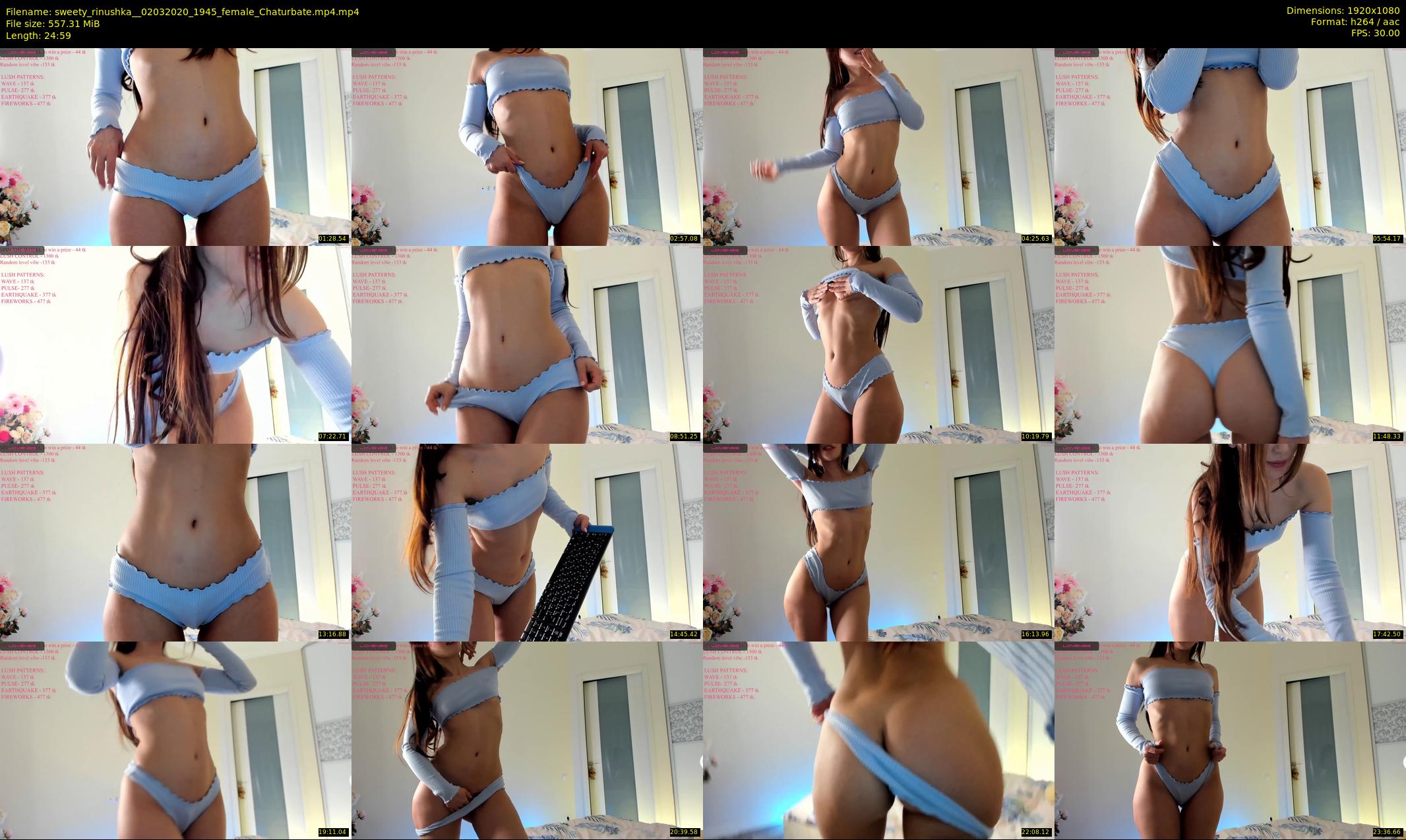 sweety_rinushka_ — 25 minute Chaturbate female cam show recording, 1080p, Mar 2, 2020