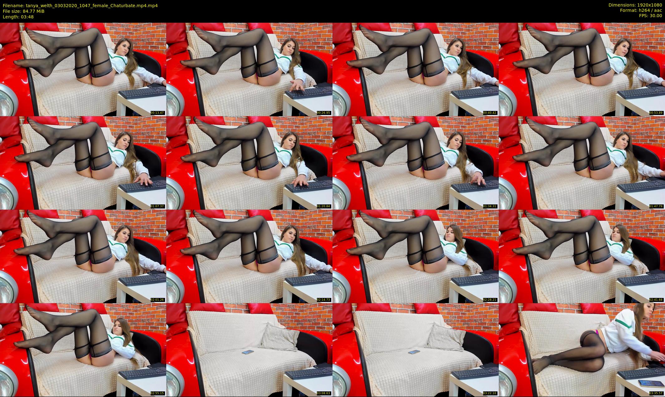 tanya_welth — 4 minute Chaturbate female cam show recording, 1080p, Mar 3, 2020