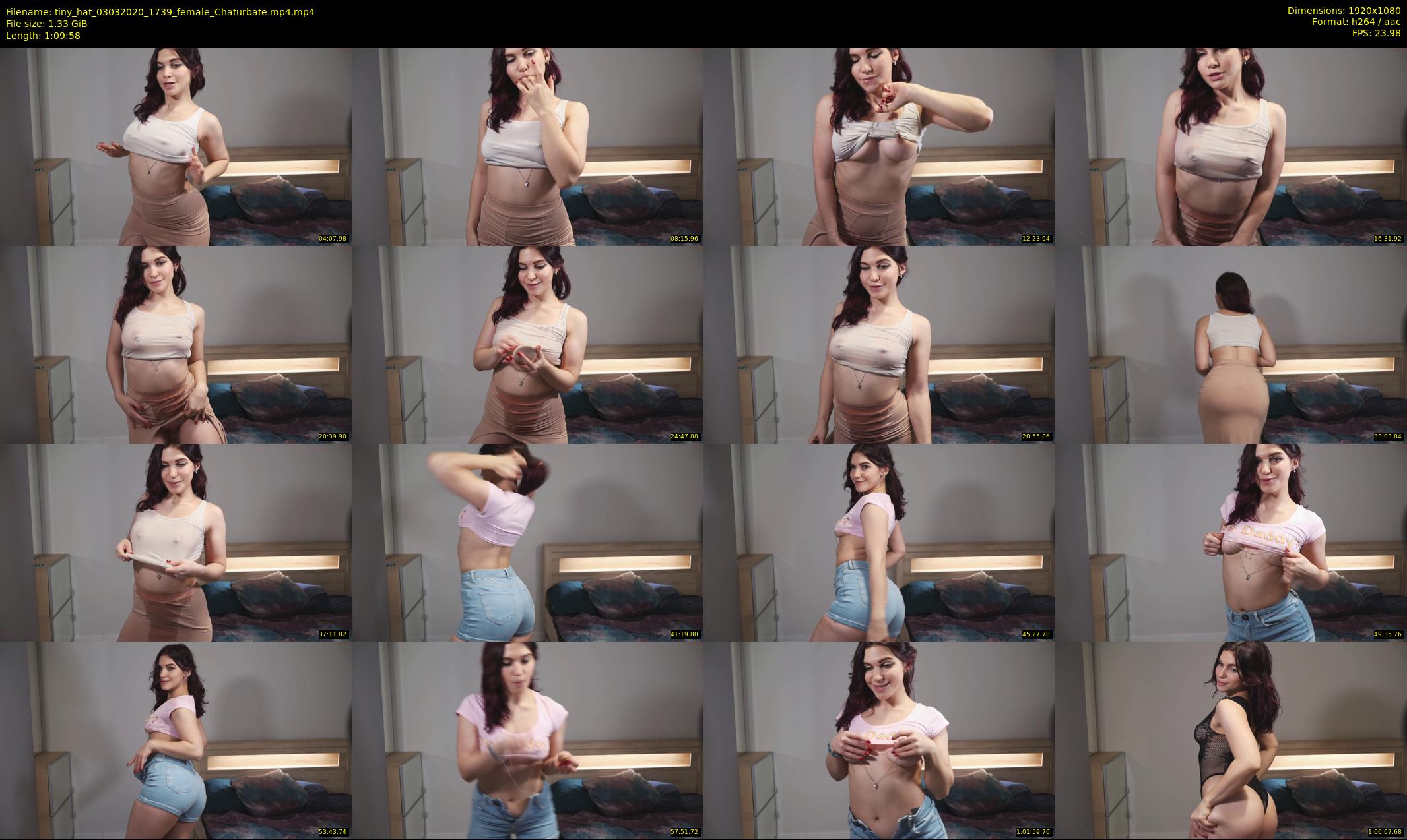 tiny_hat — 70 minute Chaturbate female cam show recording, 1080p, Mar 3, 2020