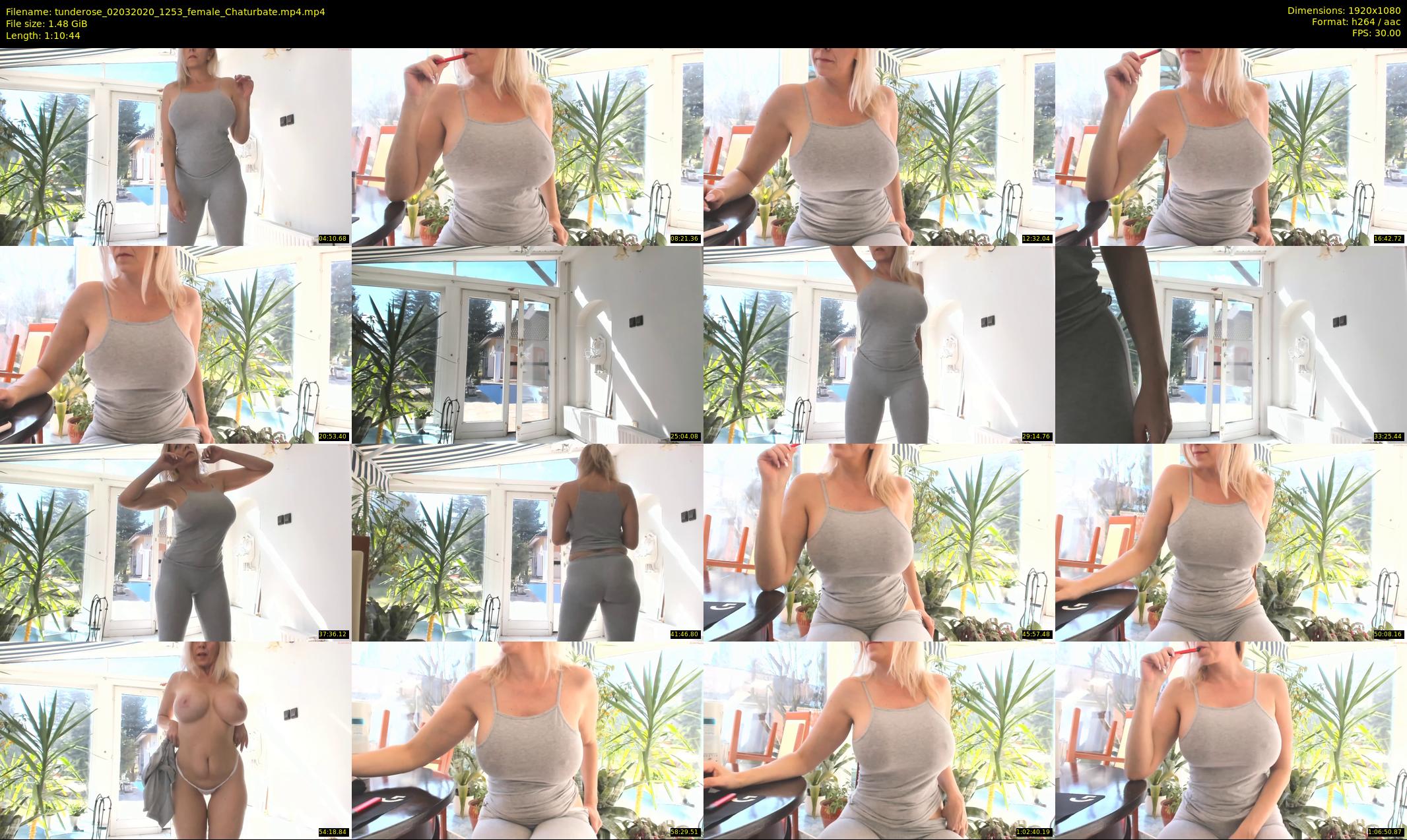 tunderose — 71 minute Chaturbate female cam show recording, 1080p, Mar 2, 2020