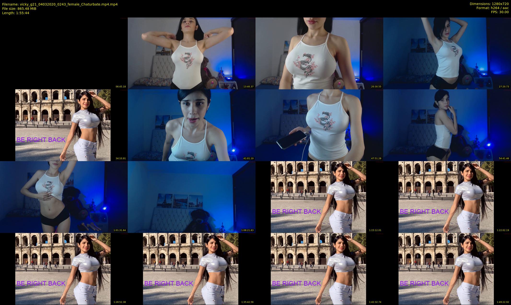 vicky_g21 — 116 minute Chaturbate female cam show recording, 720p, Mar 4, 2020