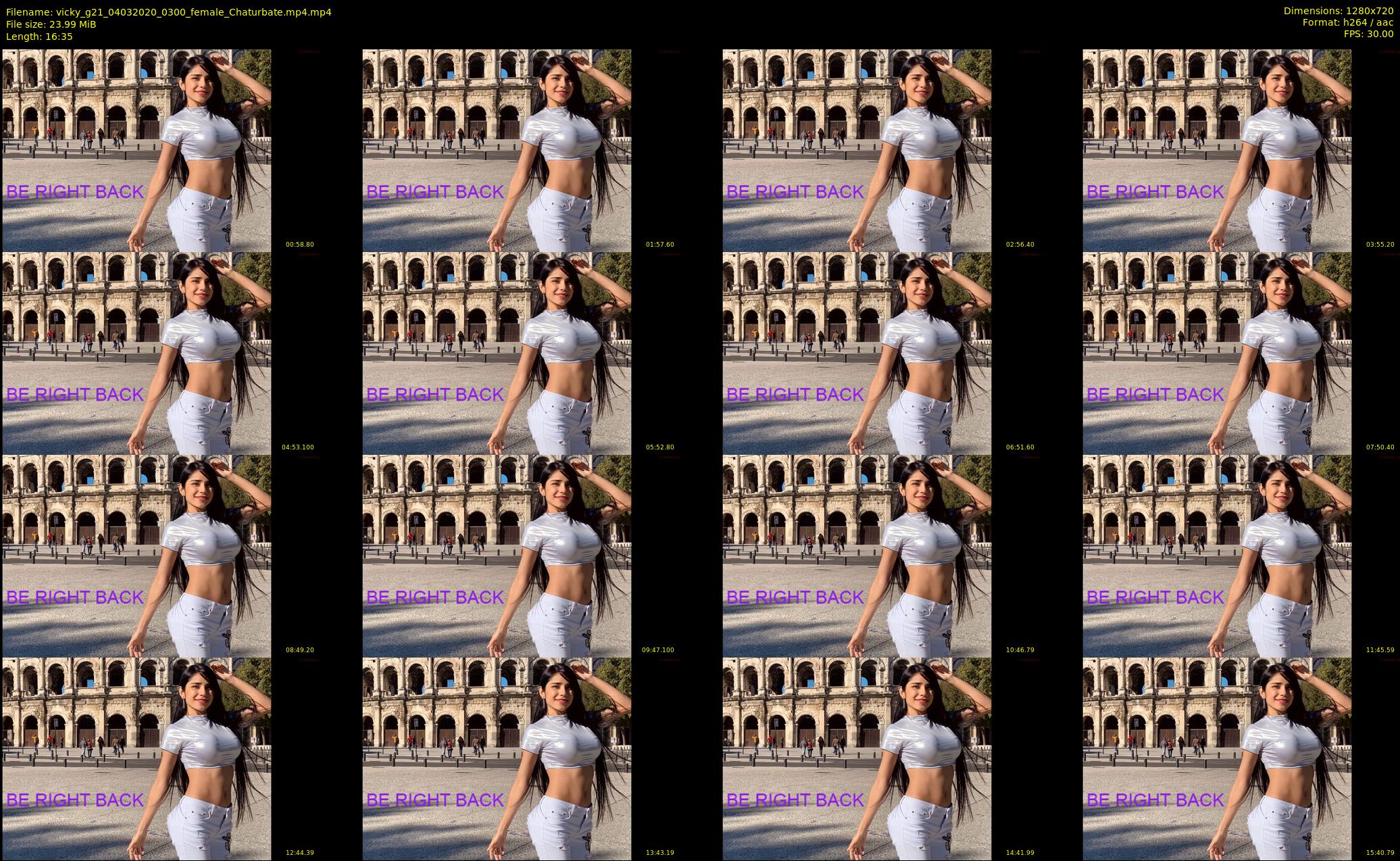 vicky_g21 — 17 minute Chaturbate female cam show recording, 720p, Mar 4, 2020