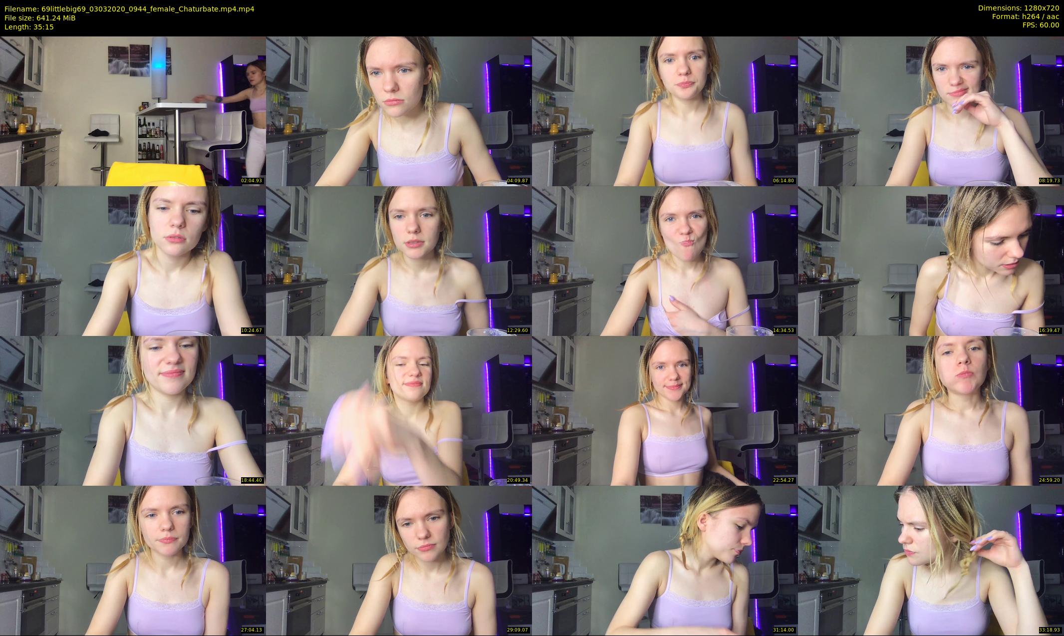 69littlebig69 — 36 minute Chaturbate couple cam show recording, 720p, Mar 3, 2020