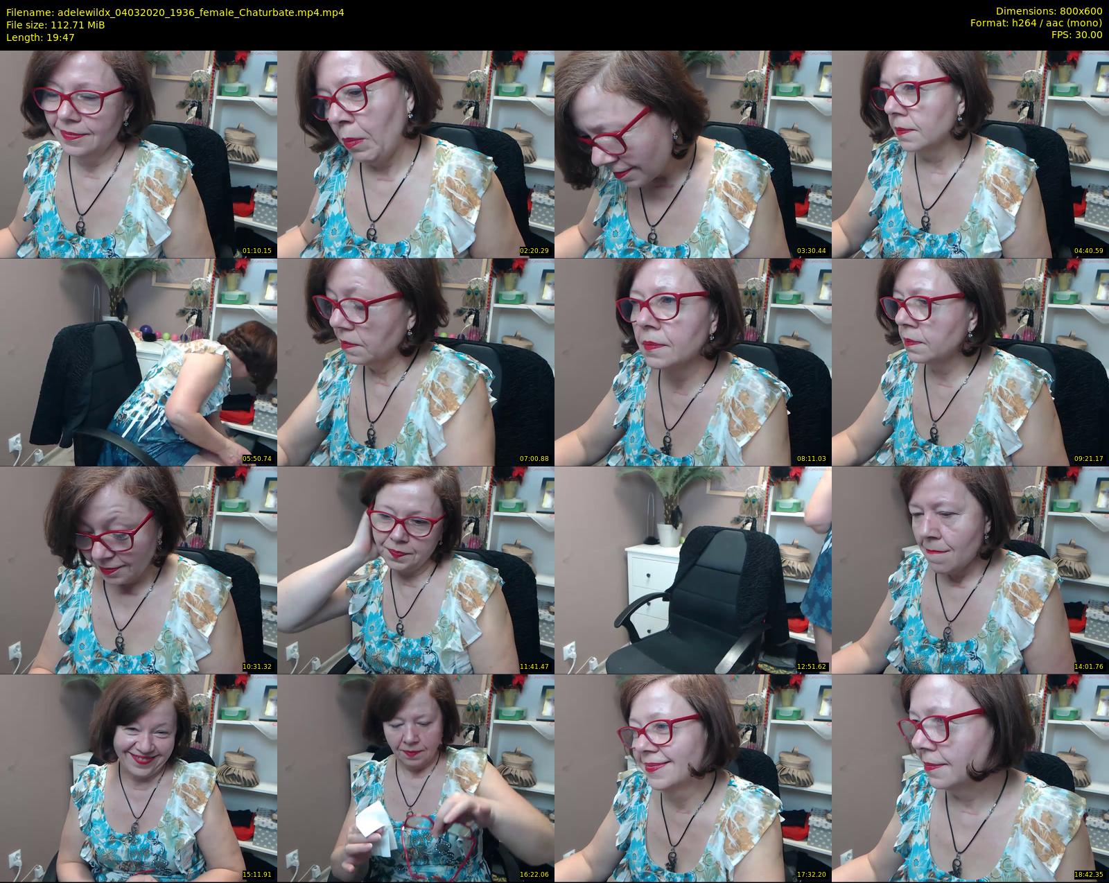 adelewildx — 20 minute Chaturbate female cam show recording, 480p, Mar 4, 2020