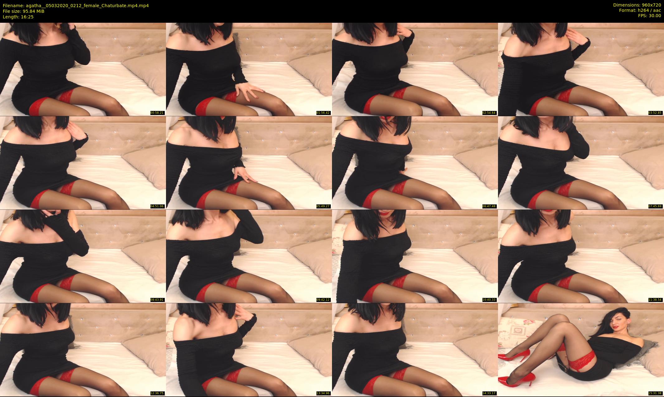 agatha_ — 17 minute Chaturbate female cam show recording, 720p, Mar 5, 2020