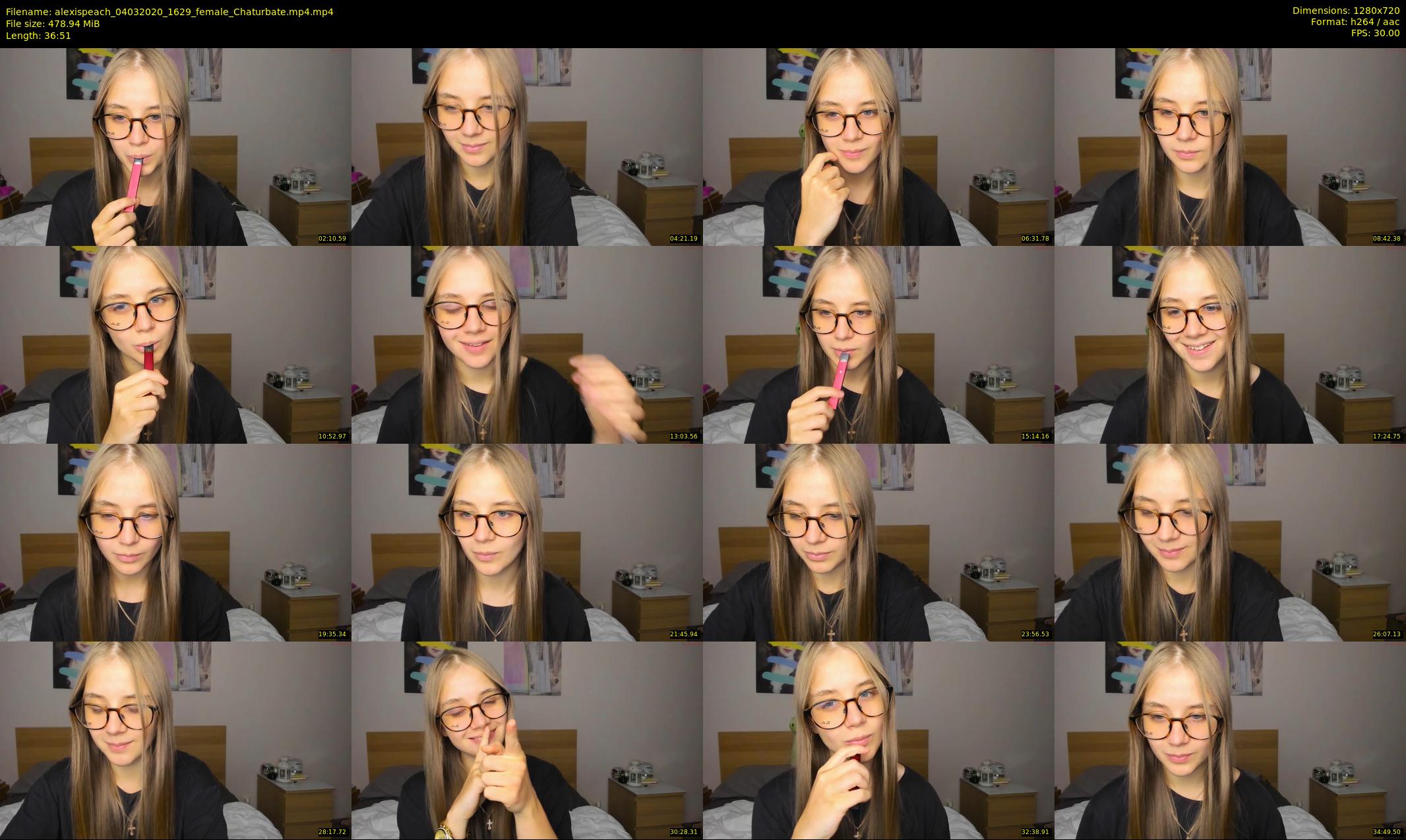 alexispeach — 37 minute Chaturbate female cam show recording, 720p, Mar 4, 2020