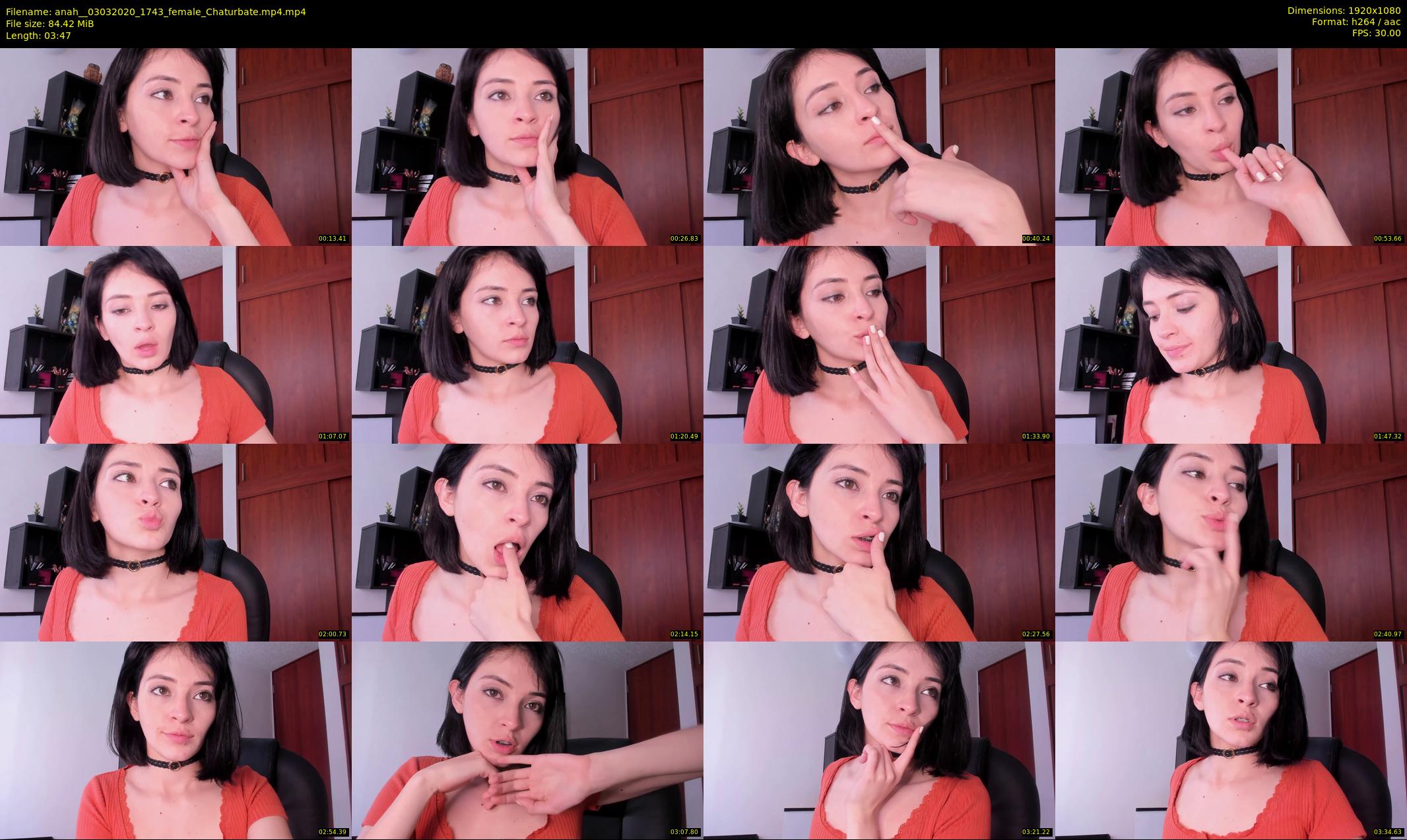 anah_ — 4 minute Chaturbate female cam show recording, 1080p, Mar 3, 2020
