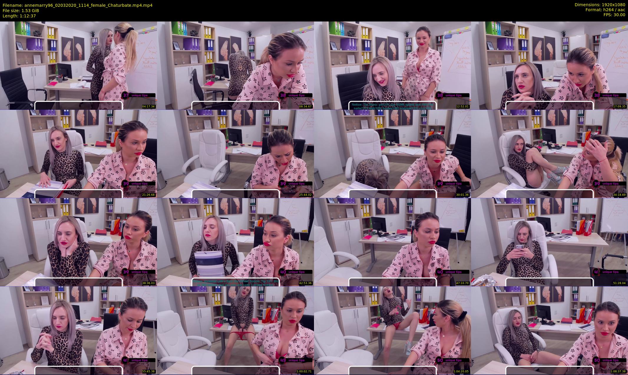 annemarry96 — 73 minute Chaturbate female cam show recording, 1080p, Mar 2, 2020