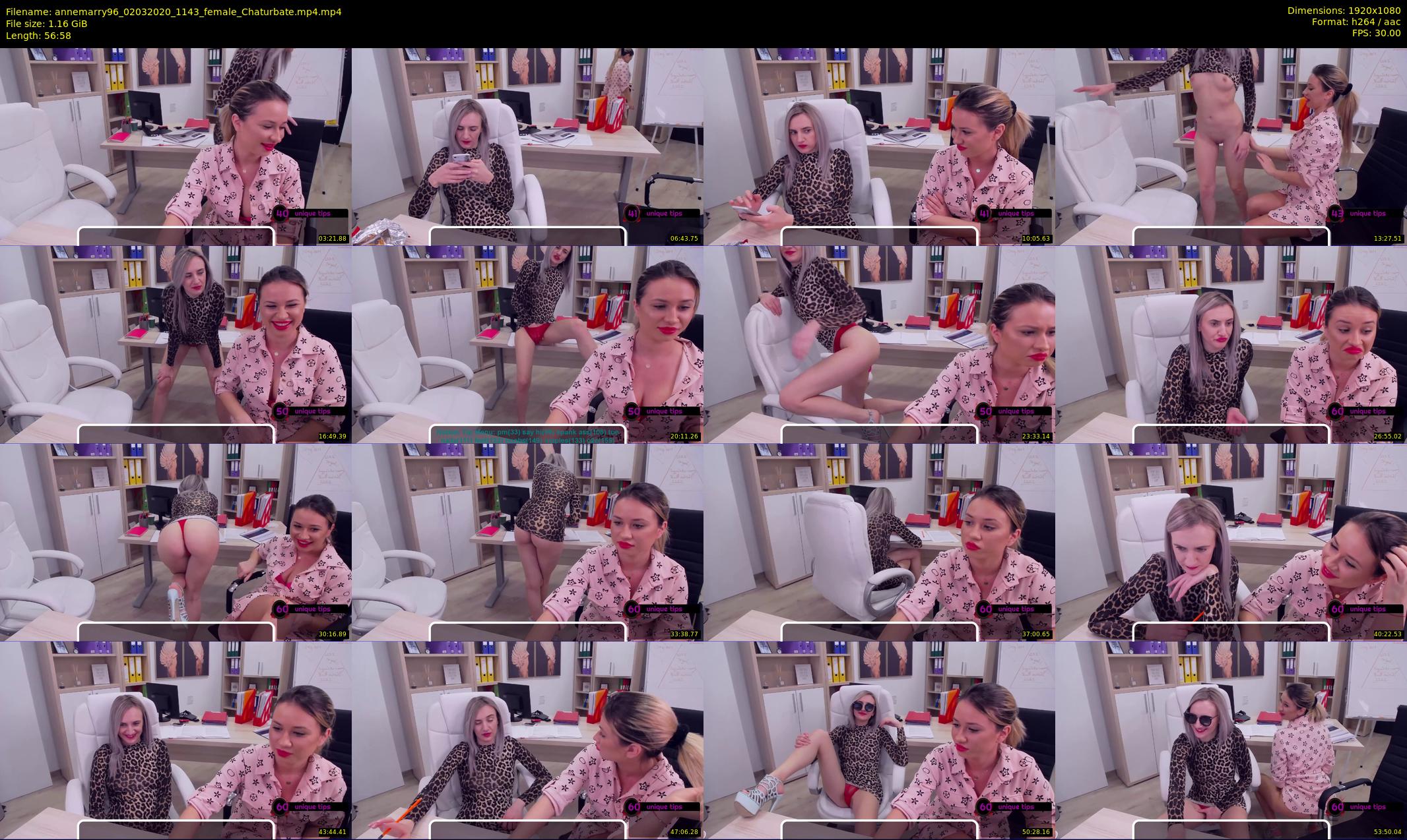 annemarry96 — 57 minute Chaturbate female cam show recording, 1080p, Mar 2, 2020