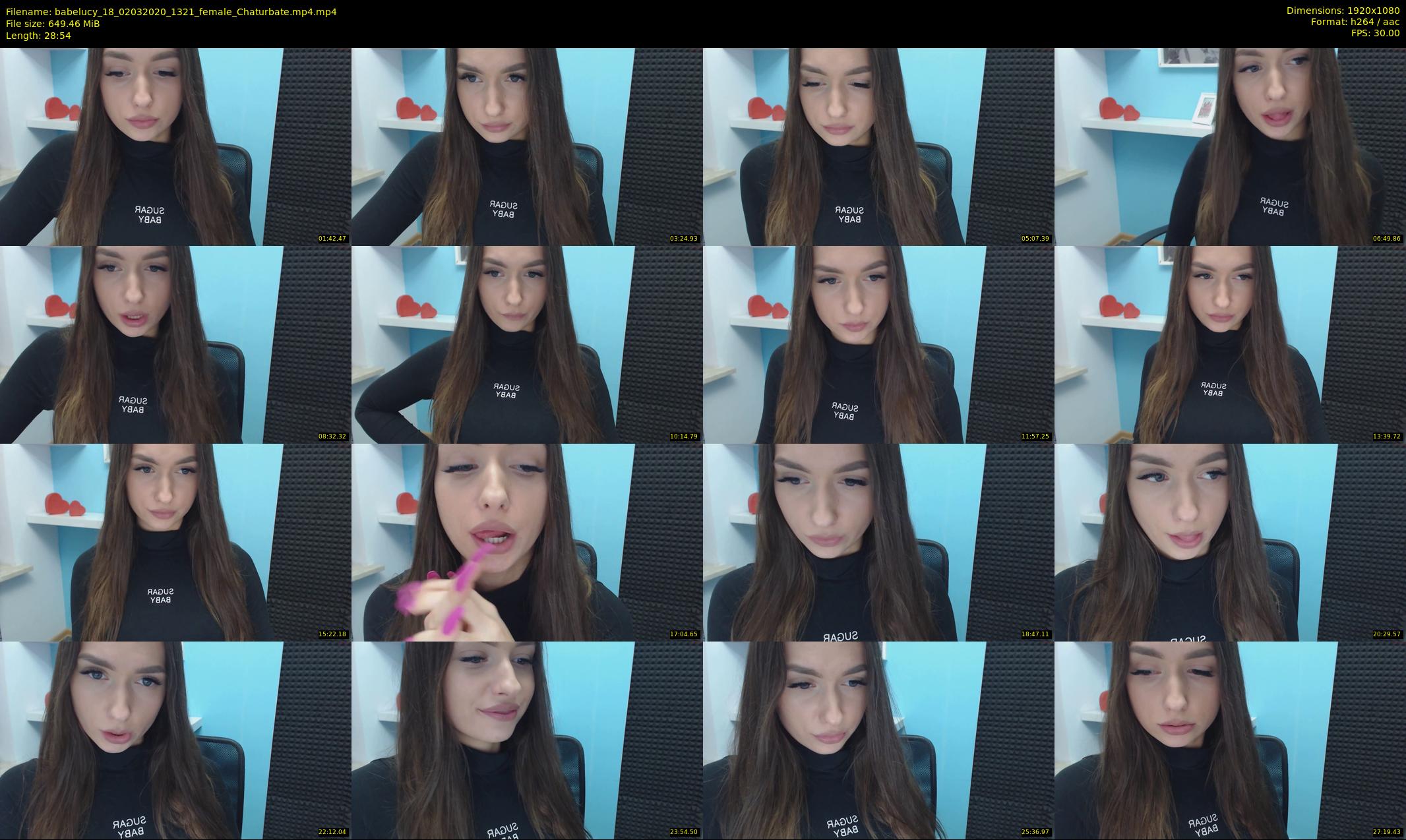 babelucy_18 — 29 minute Chaturbate female cam show recording, 1080p, Mar 2, 2020