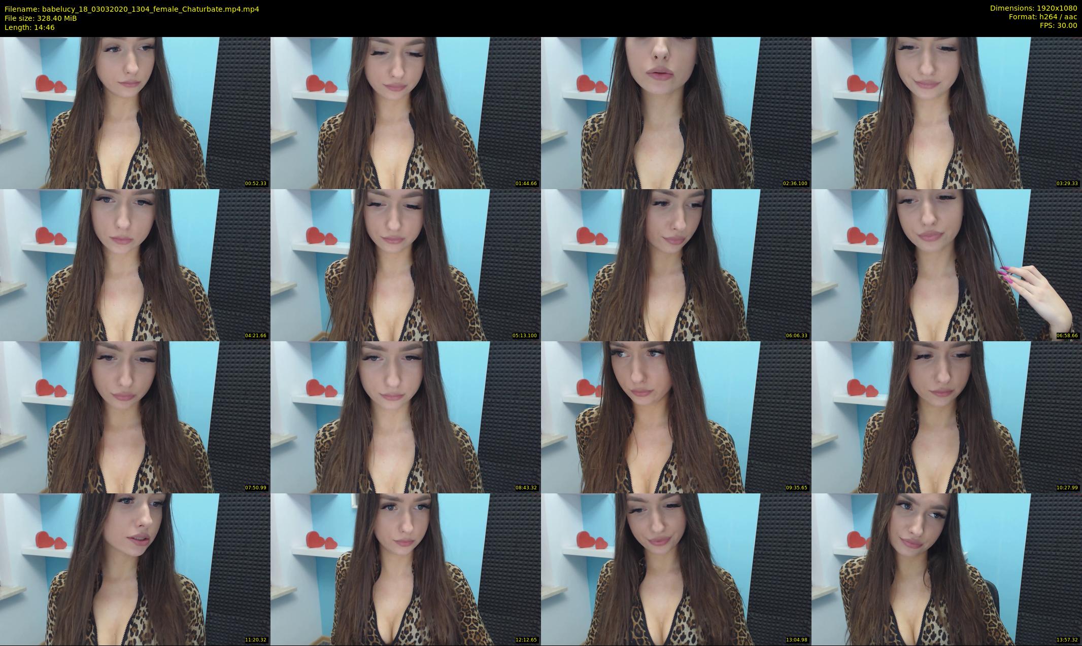 babelucy_18 — 15 minute Chaturbate female cam show recording, 1080p, Mar 3, 2020