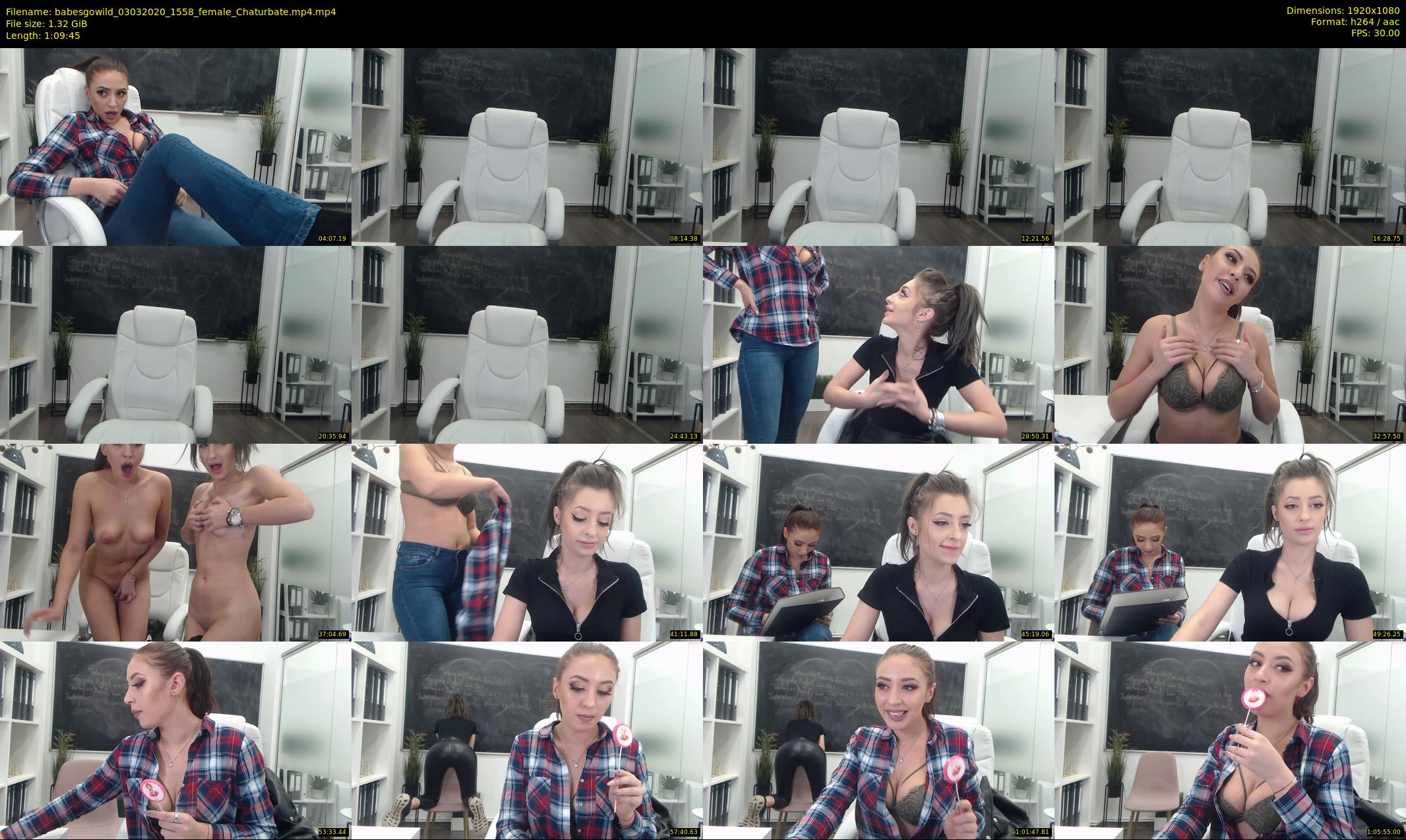 babesgowild — 70 minute Chaturbate couple cam show recording, 1080p, Mar 3, 2020
