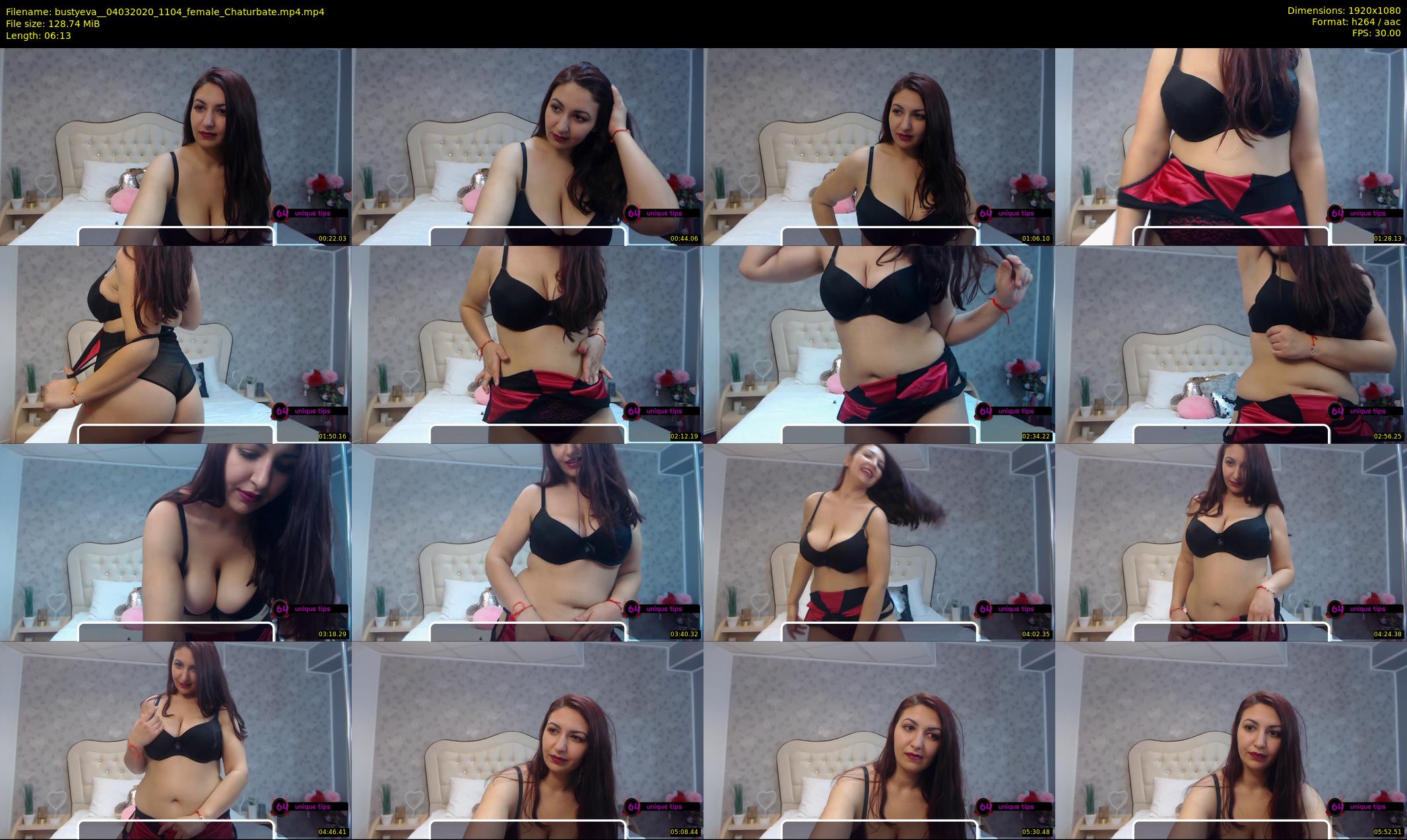 bustyeva_ — 7 minute Chaturbate female cam show recording, 1080p, Mar 4, 2020