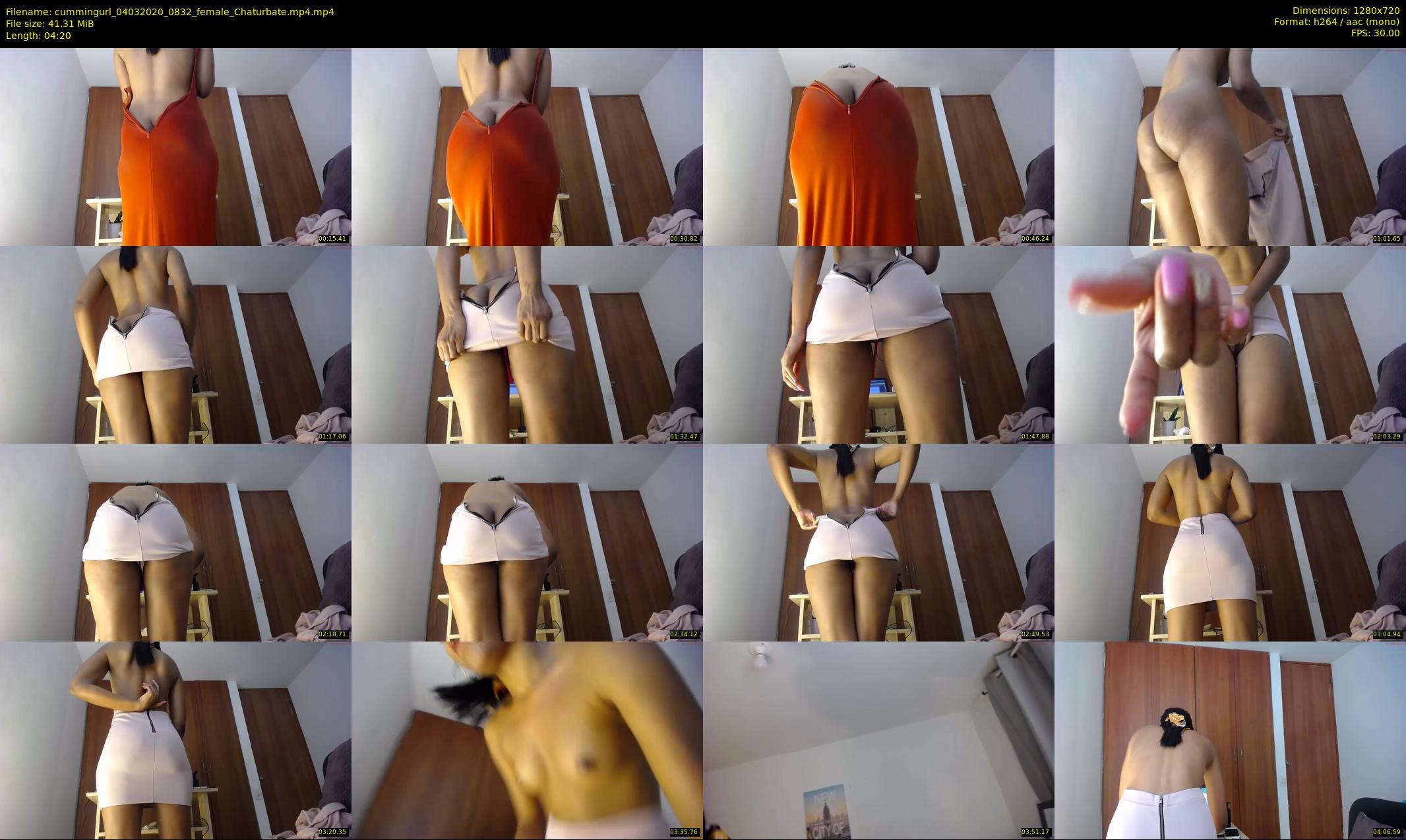 cummingurl — 5 minute Chaturbate couple cam show recording, 720p, Mar 4, 2020