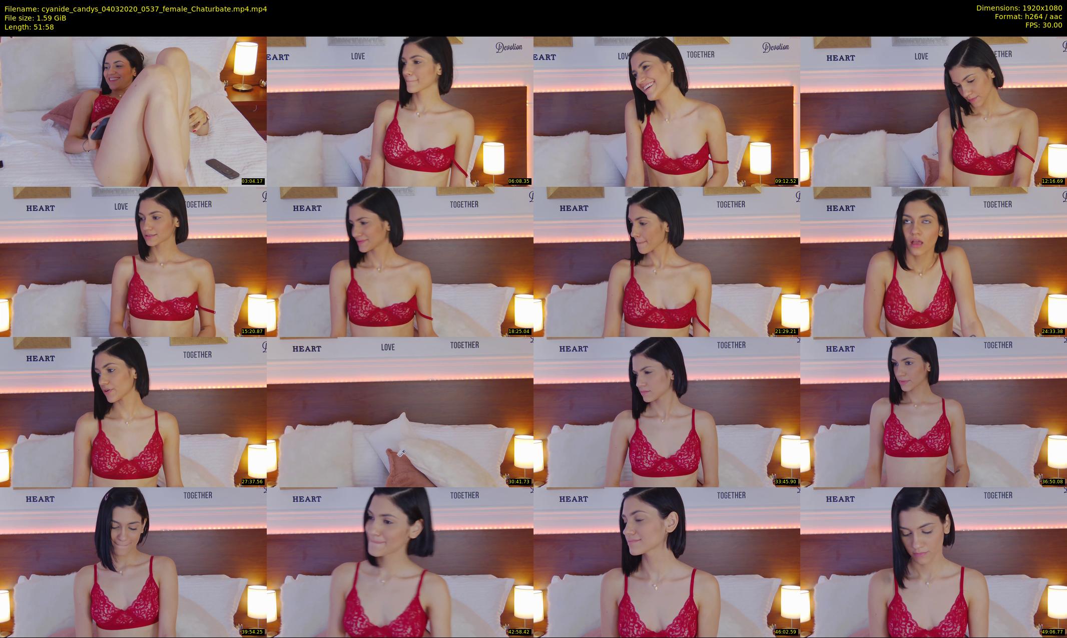 cyanide_candys — 52 minute Chaturbate female cam show recording, 1080p, Mar 4, 2020