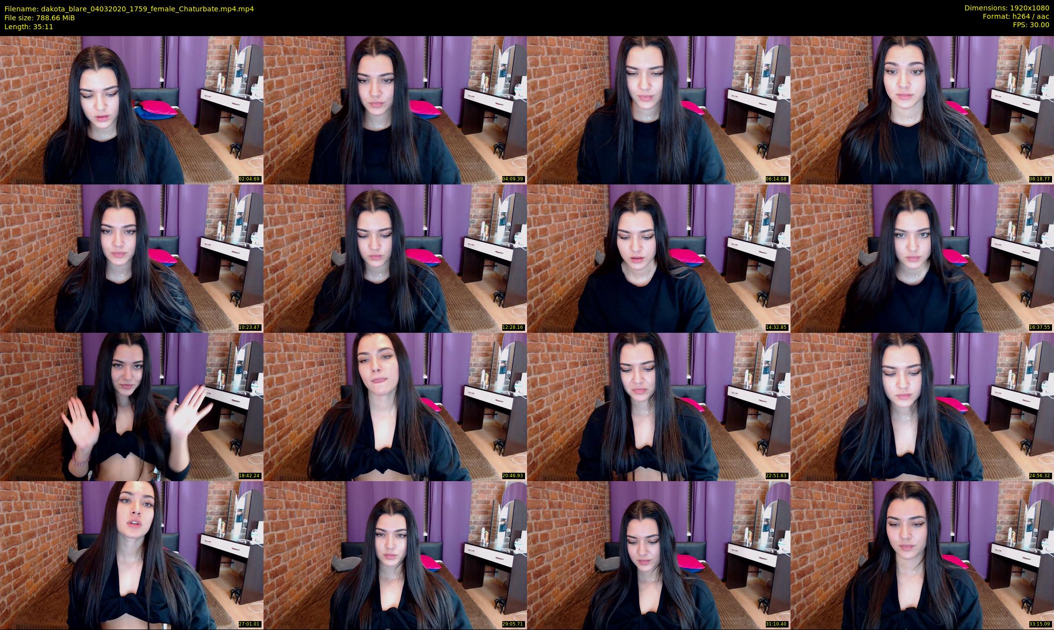 dakota_blare — 36 minute Chaturbate female cam show recording, 1080p, Mar 4, 2020