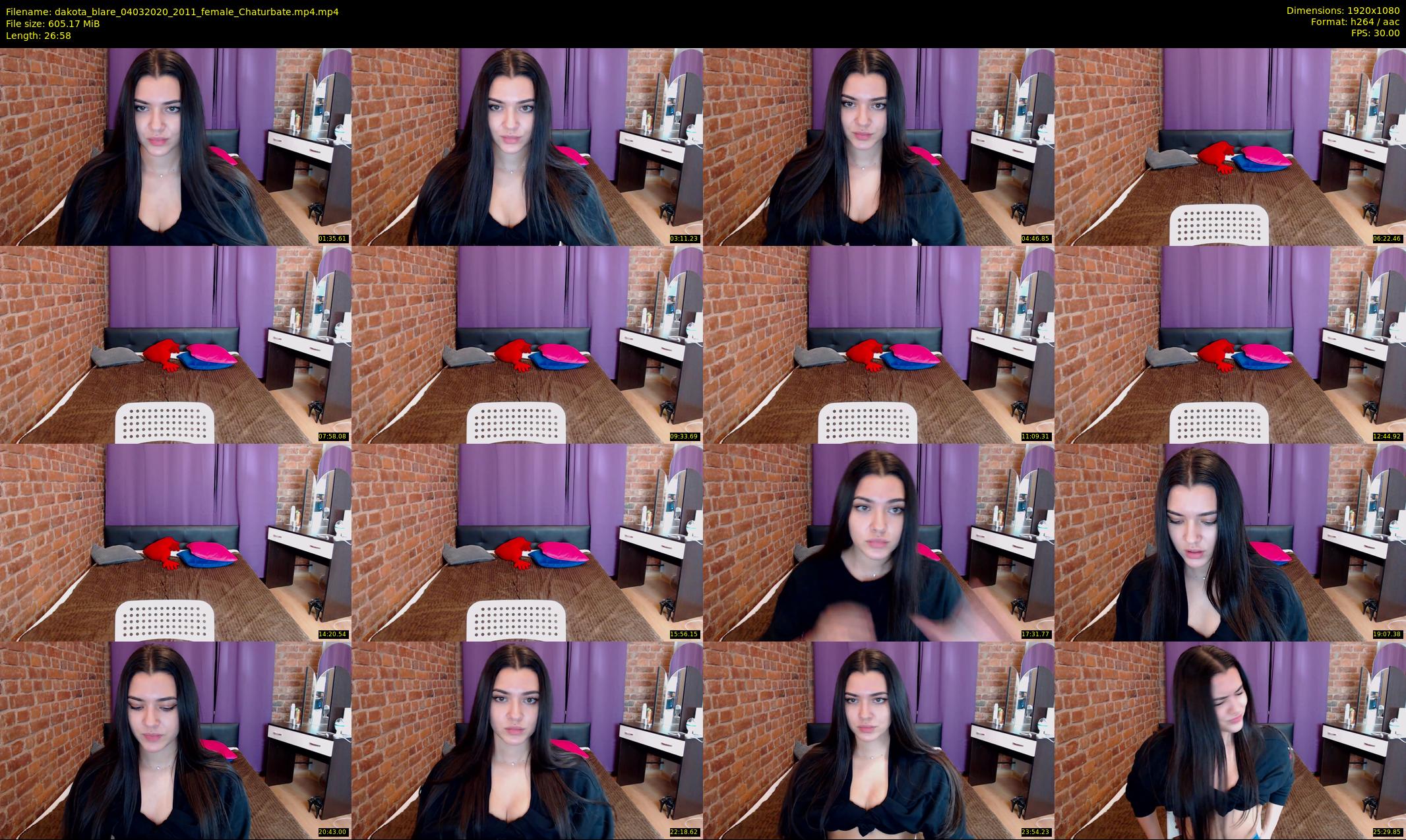 dakota_blare — 27 minute Chaturbate female cam show recording, 1080p, Mar 4, 2020