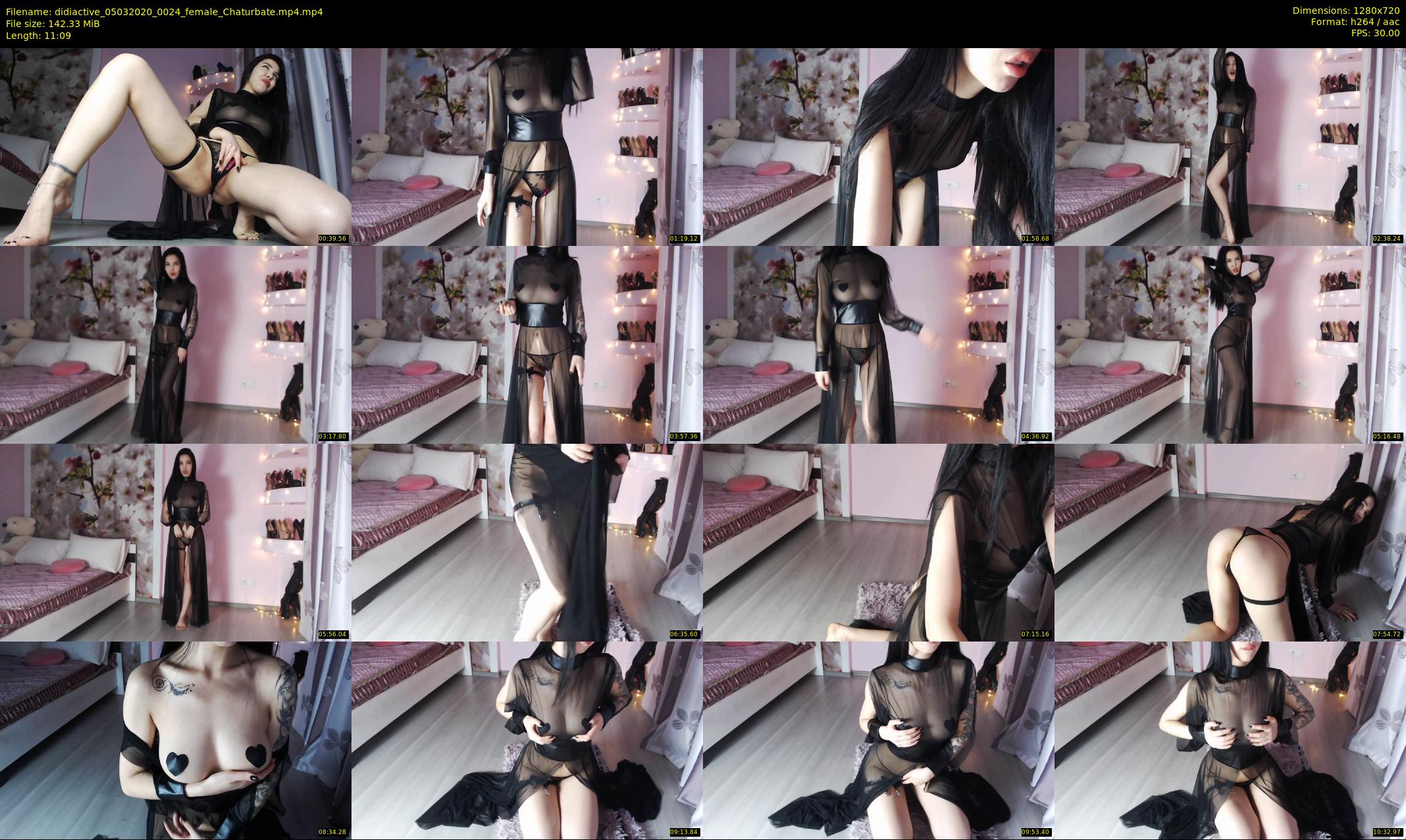 didiactive — 12 minute Chaturbate female cam show recording, 720p, Mar 5, 2020