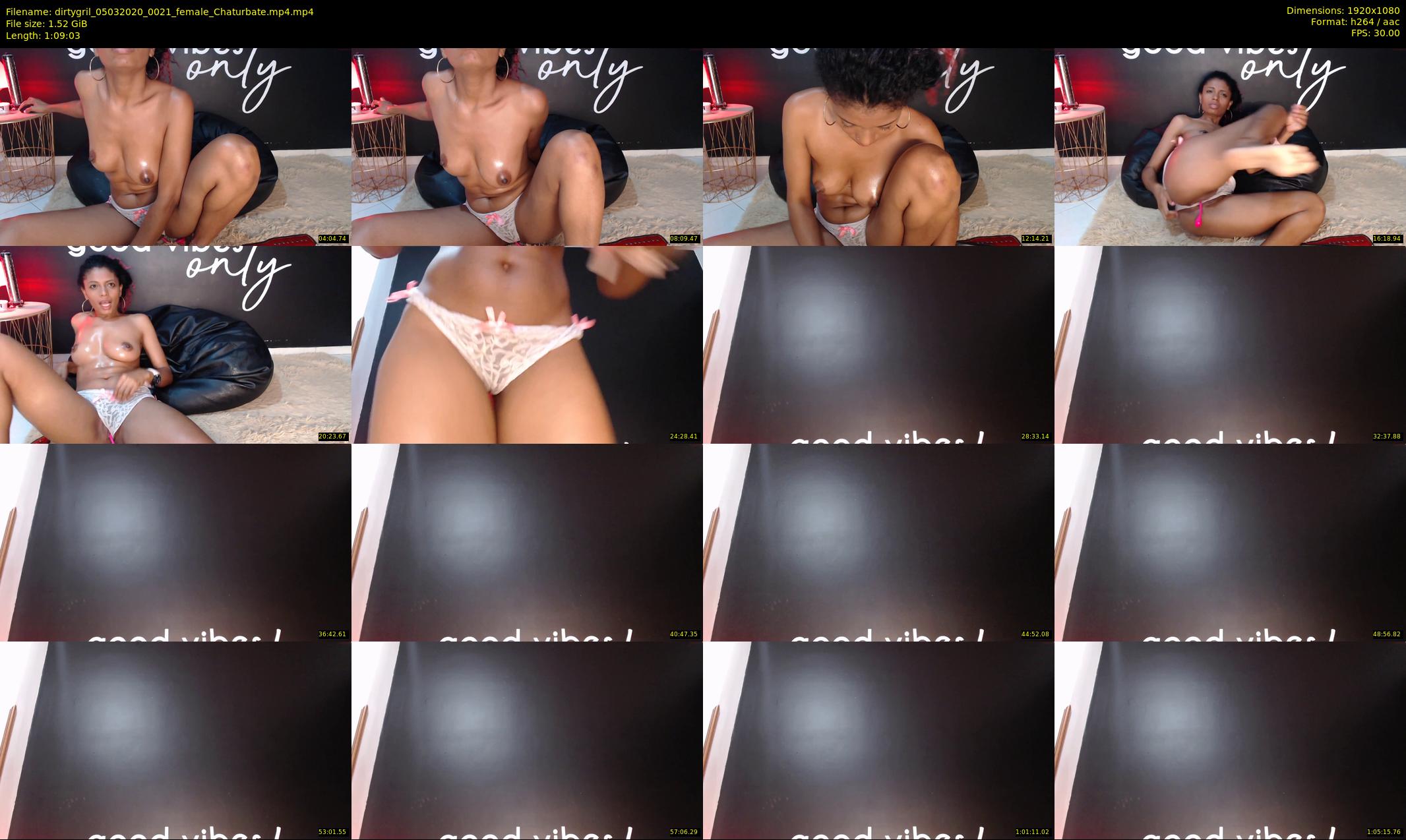 dirtygril — 70 minute Chaturbate female cam show recording, 1080p, Mar 5, 2020