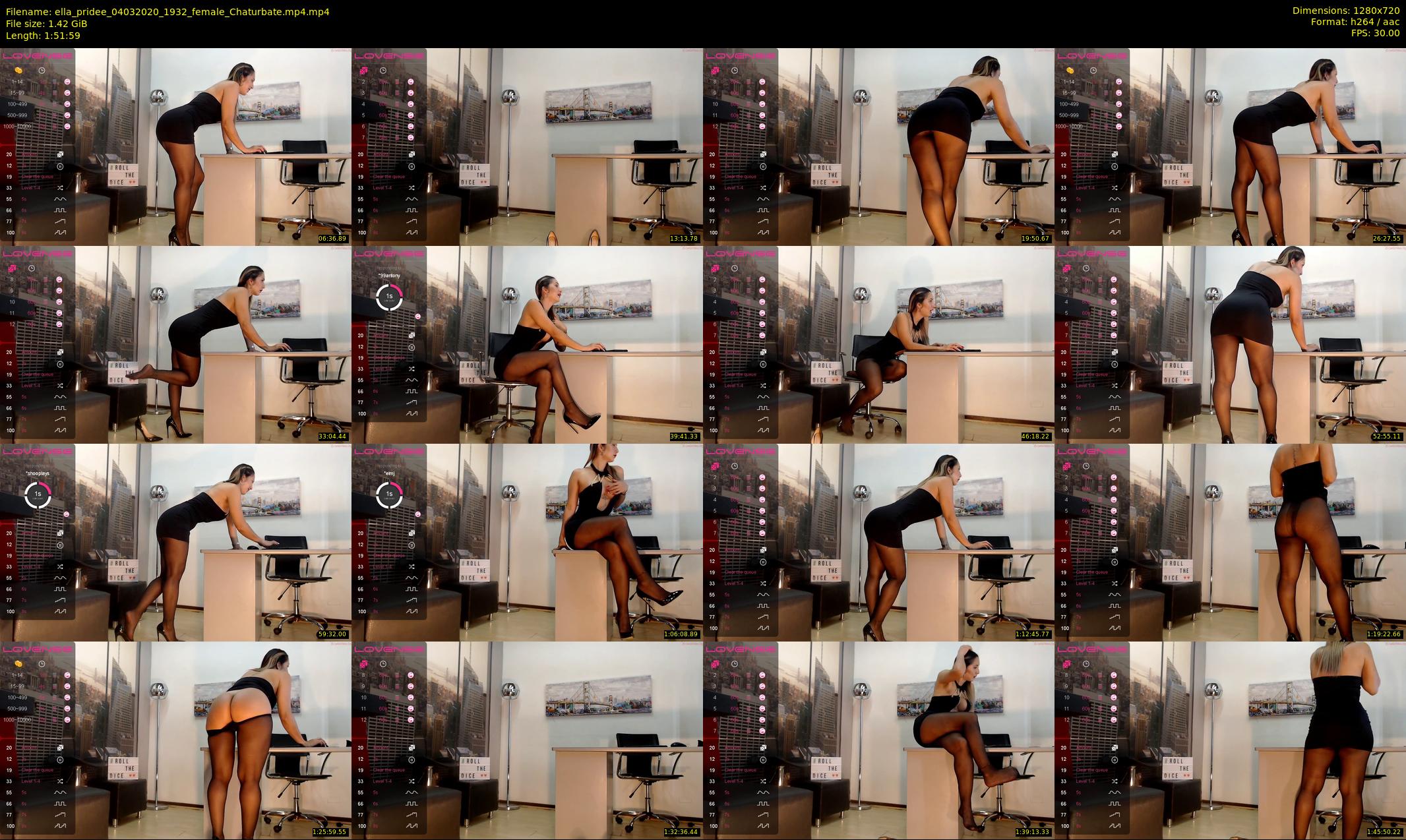 ella_pridee — 112 minute Chaturbate female cam show recording, 720p, Mar 4, 2020